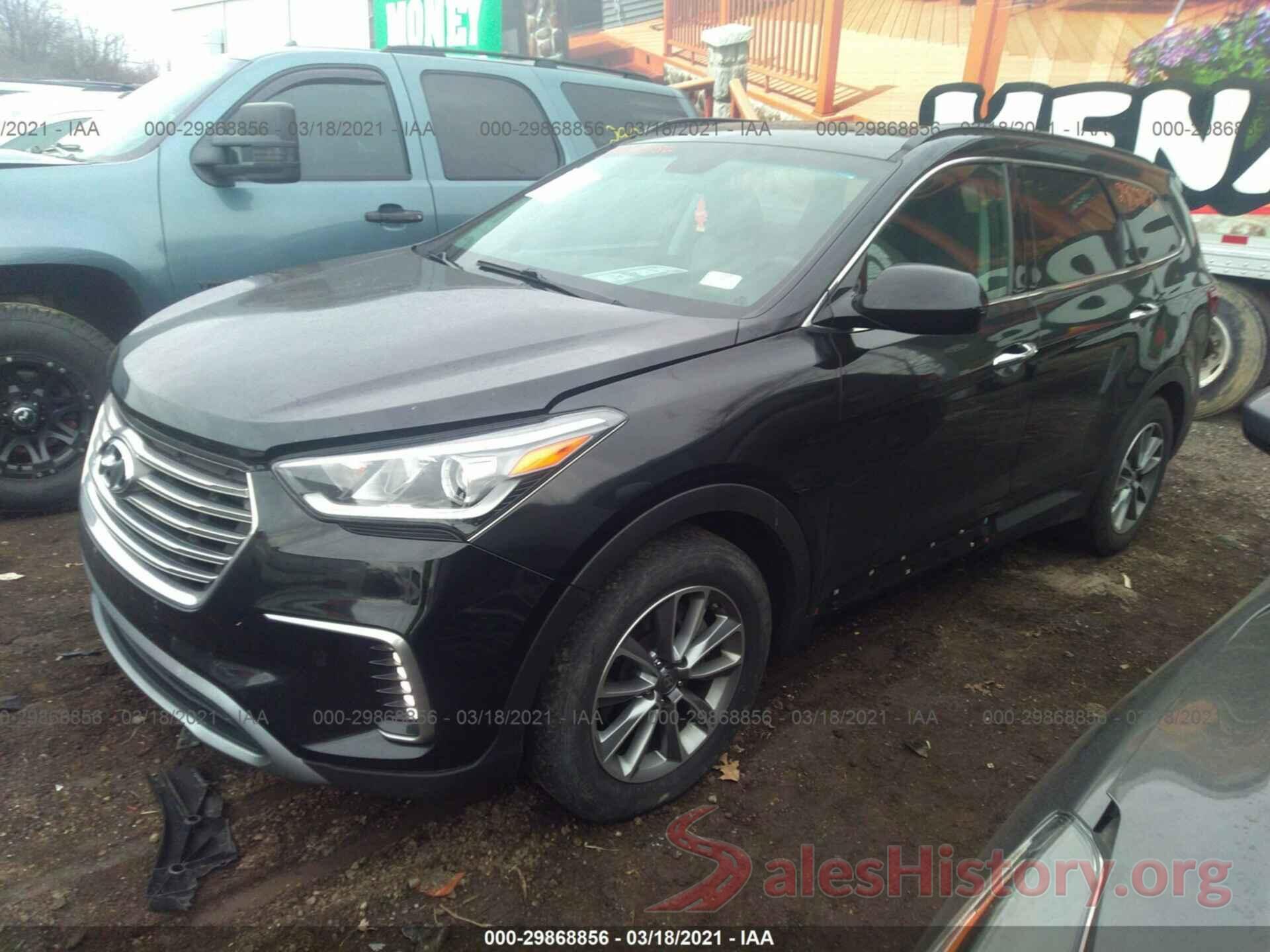 KM8SM4HF0HU207372 2017 HYUNDAI SANTA FE