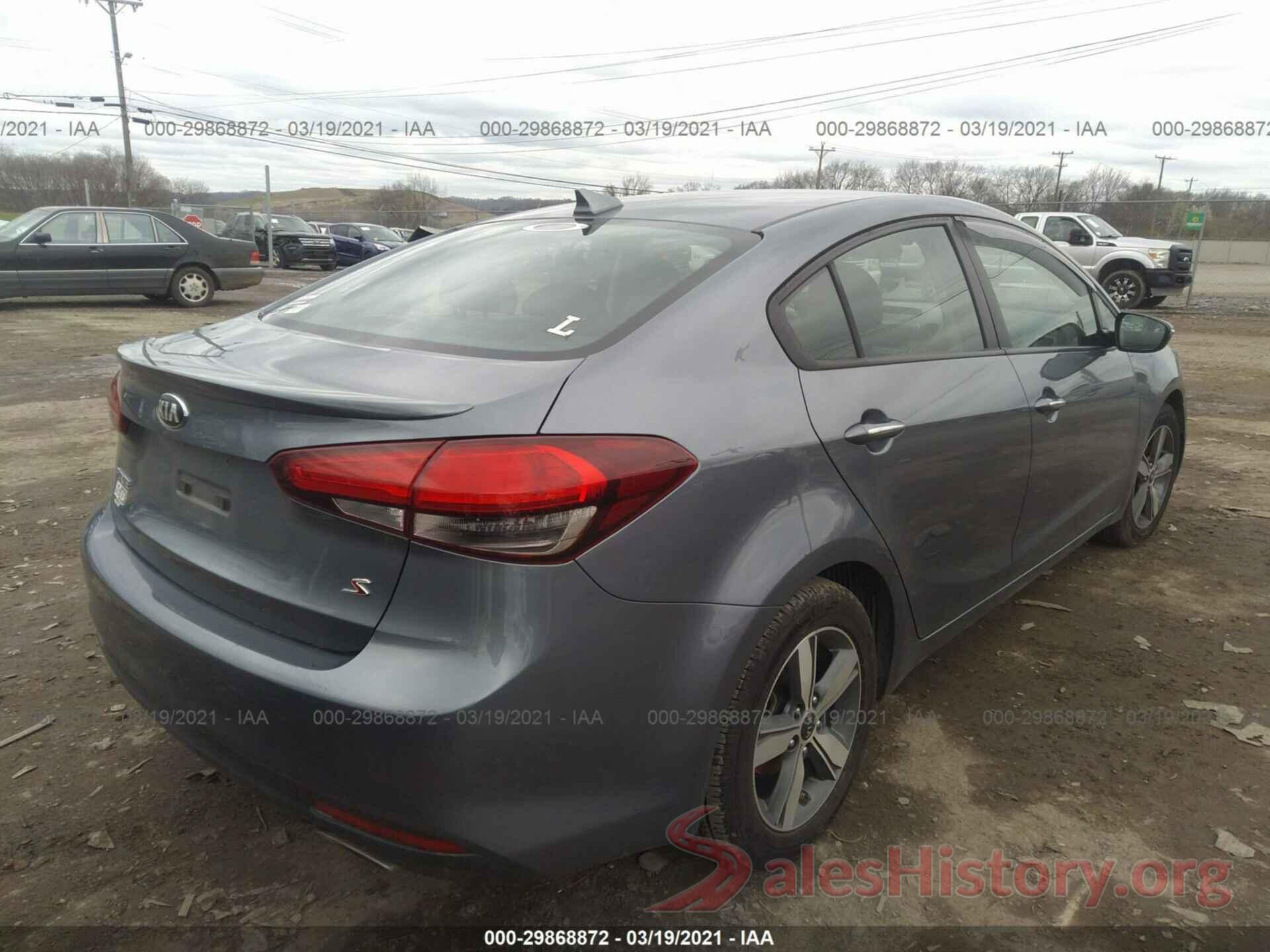 3KPFL4A76JE197639 2018 KIA FORTE