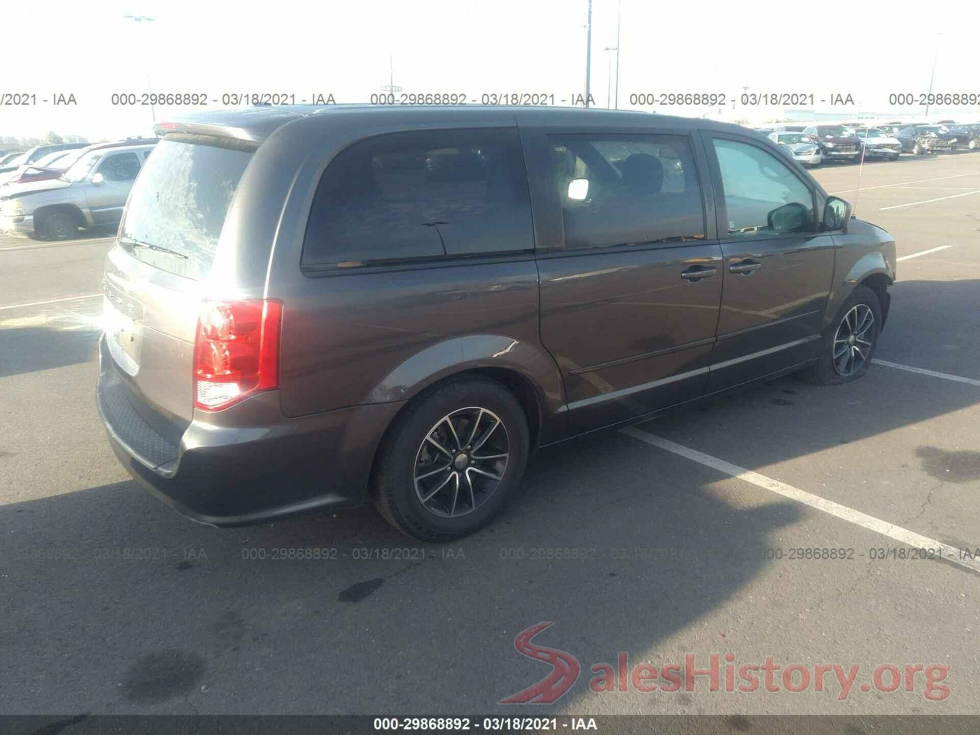 2C4RDGBG5HR843837 2017 DODGE GRAND CARAVAN