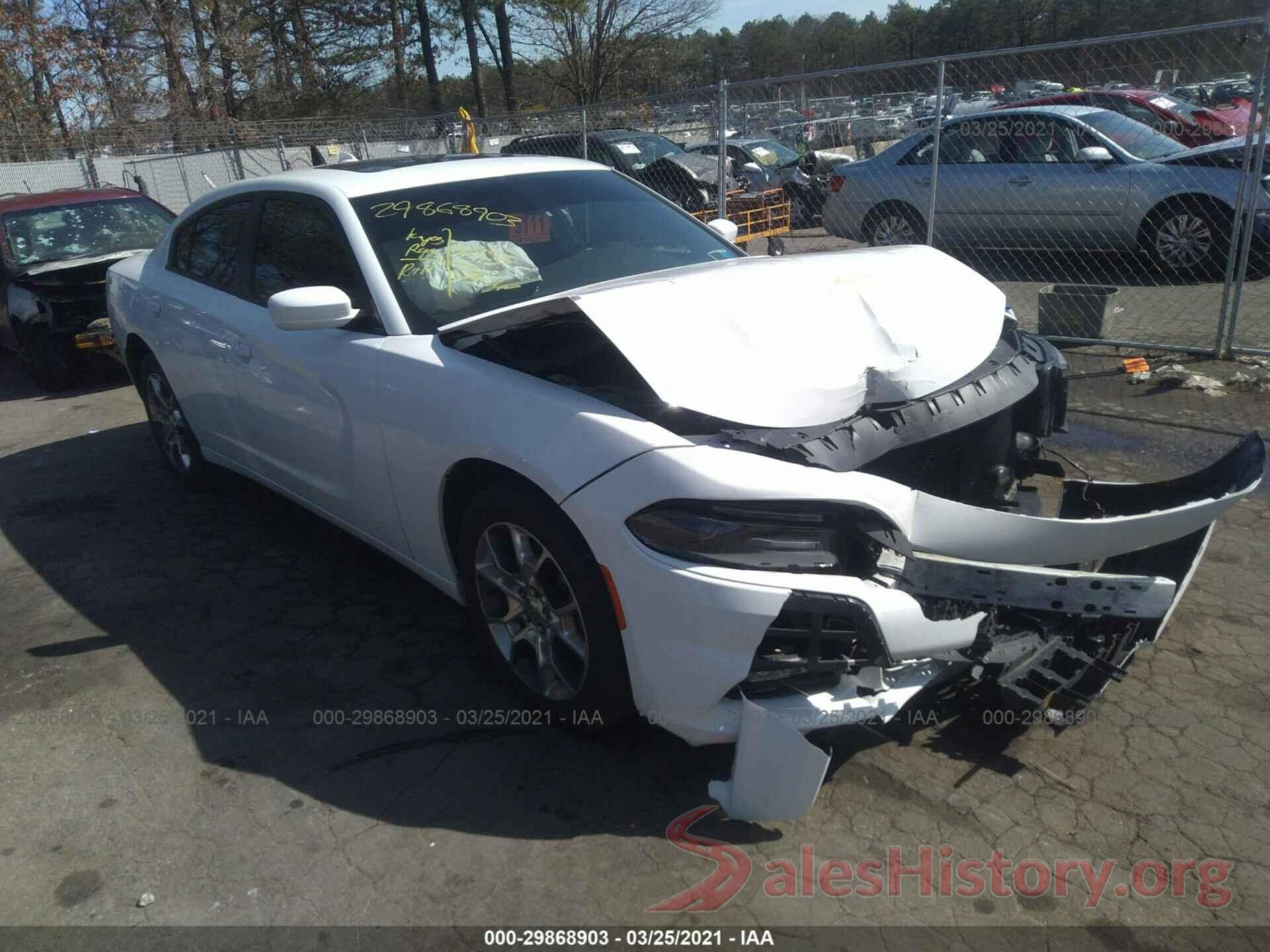 2C3CDXJG3GH134582 2016 DODGE CHARGER