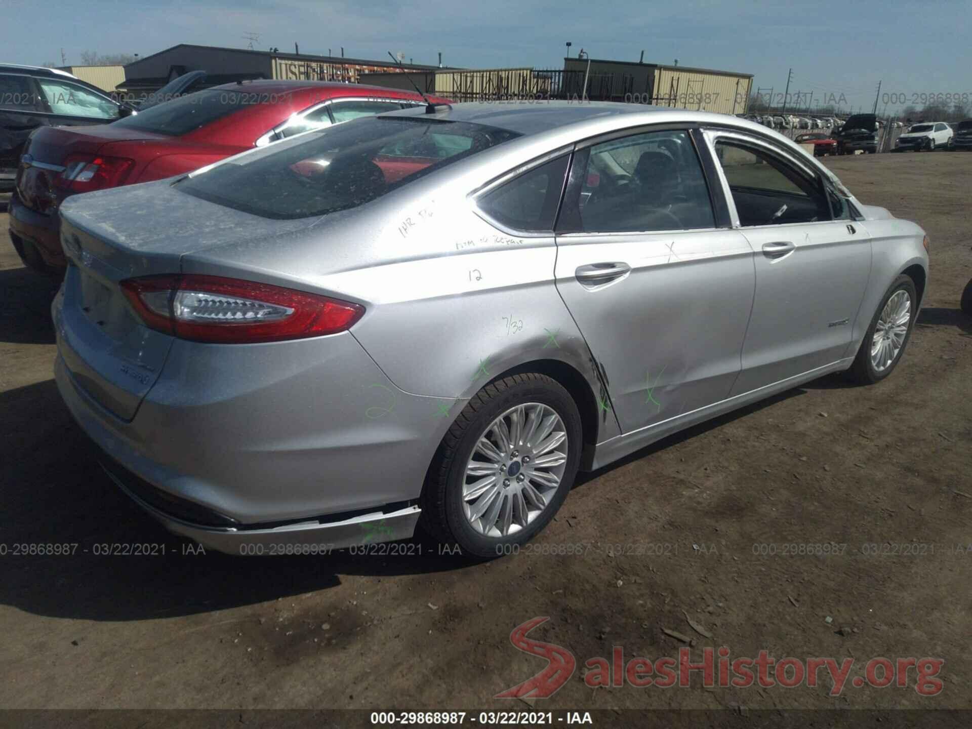 3FA6P0LU3GR260400 2016 FORD FUSION