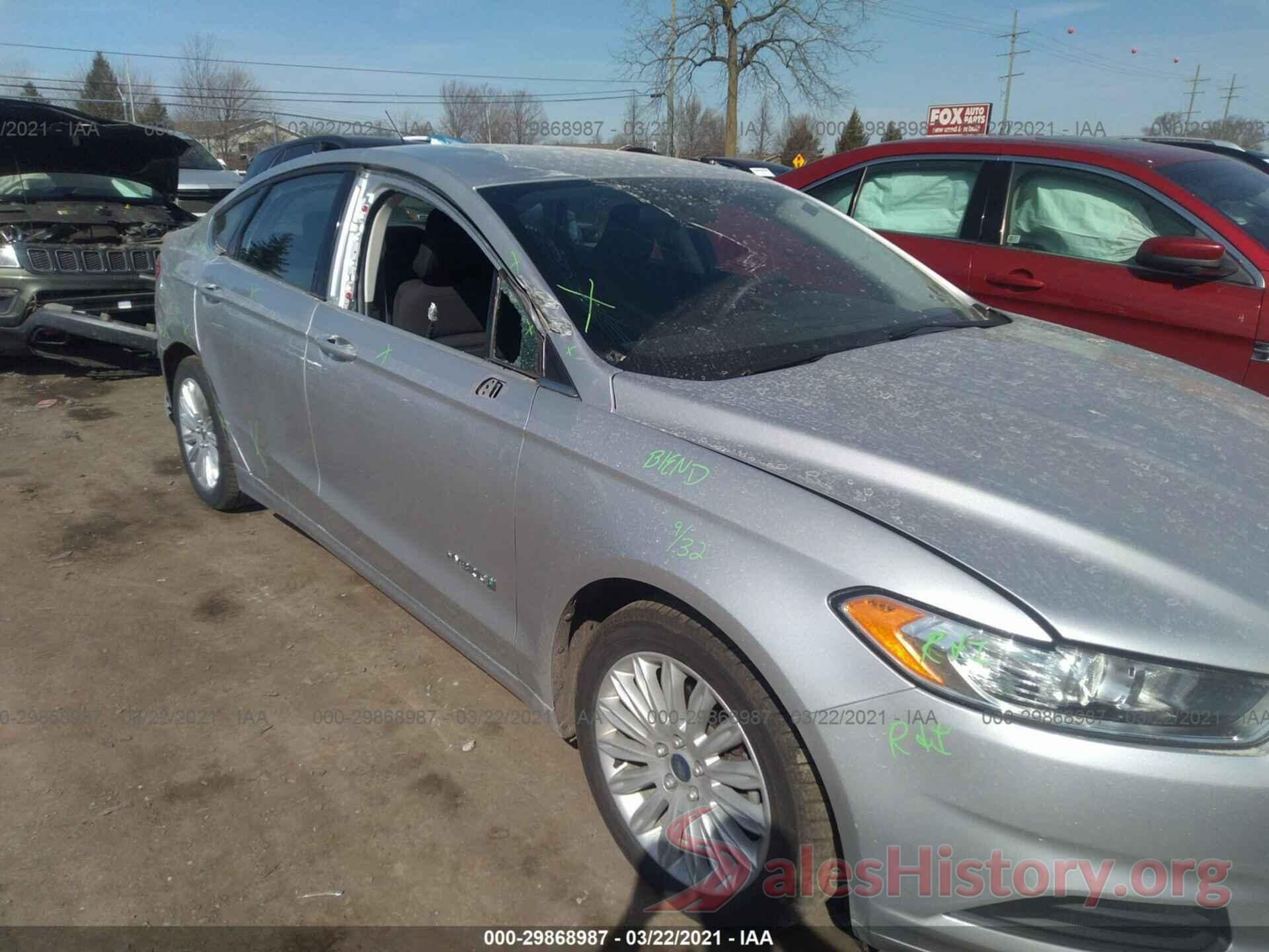 3FA6P0LU3GR260400 2016 FORD FUSION