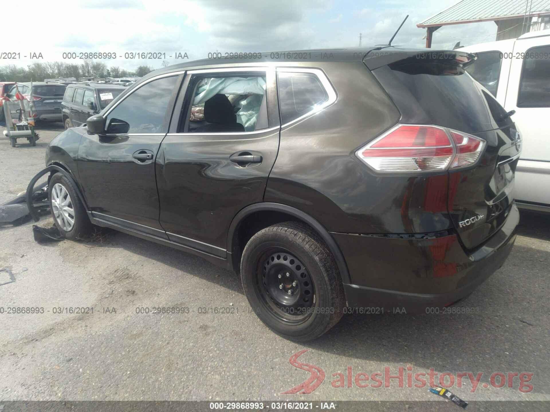 5N1AT2MT8GC797887 2016 NISSAN ROGUE