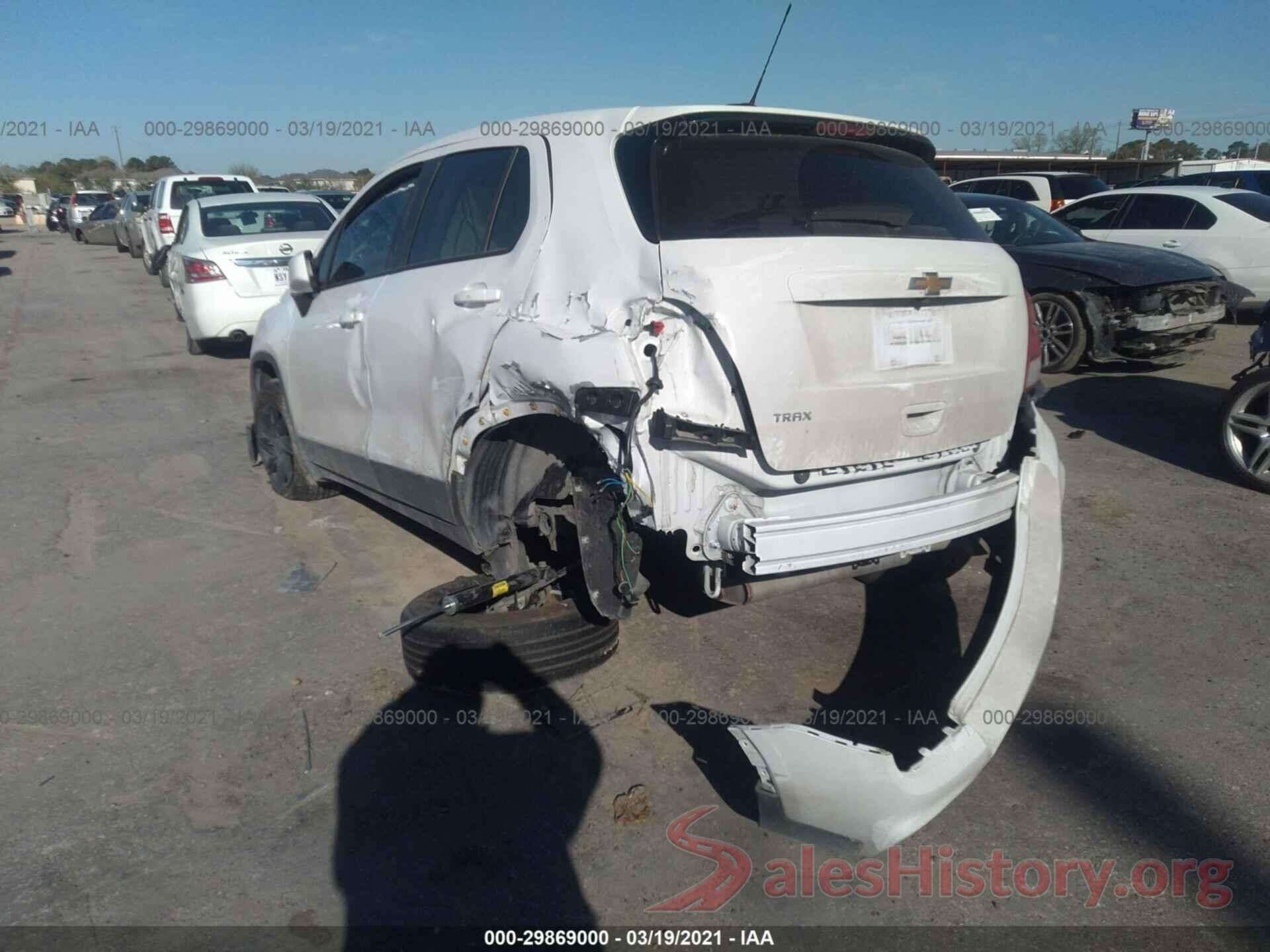 KL7CJKSB0LB072150 2020 CHEVROLET TRAX