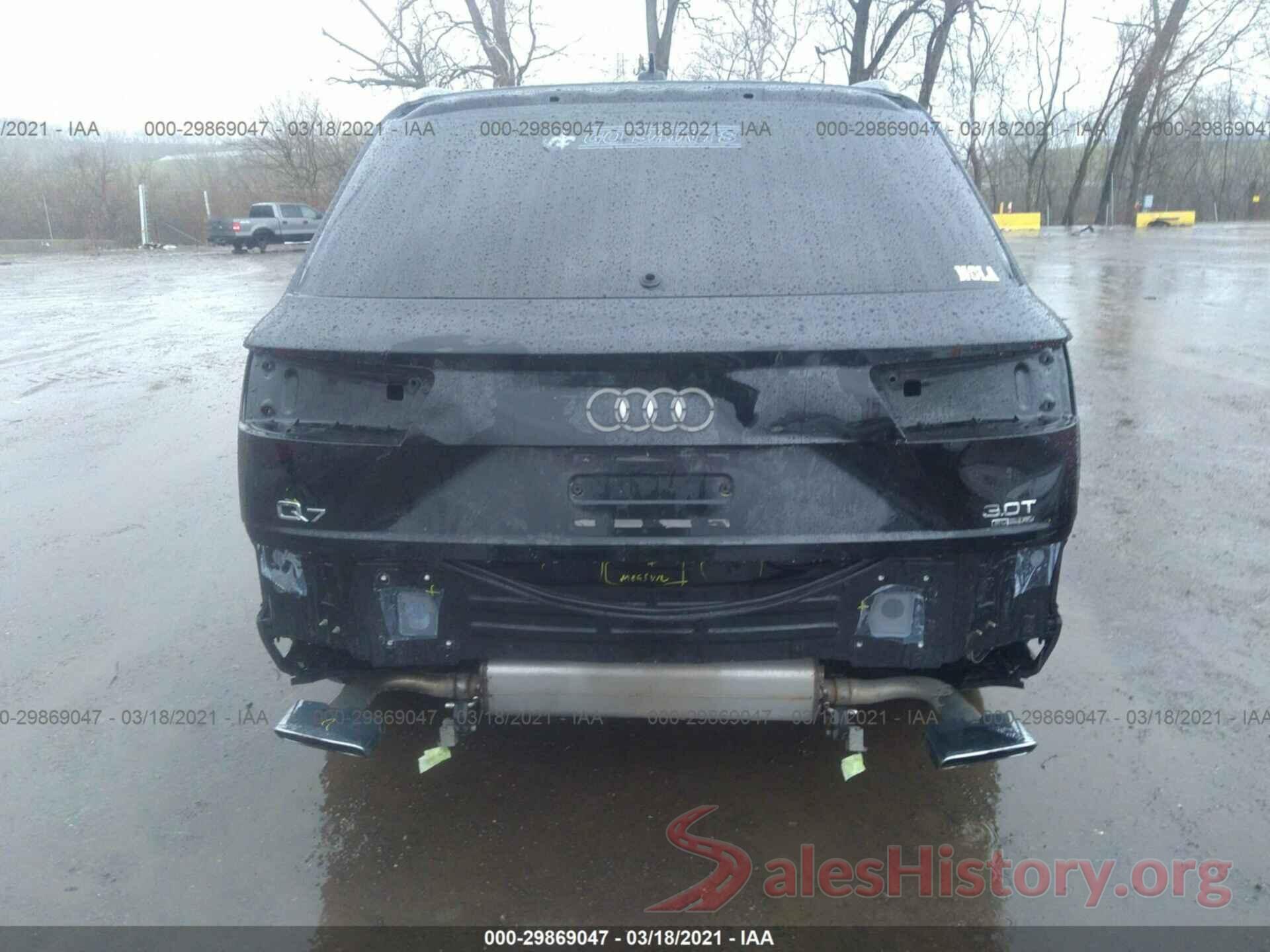 WA1LAAF7XHD058099 2017 AUDI Q7