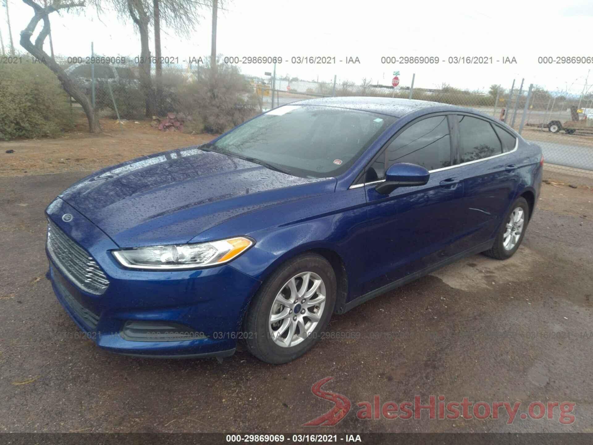 3FA6P0G71GR356725 2016 FORD FUSION