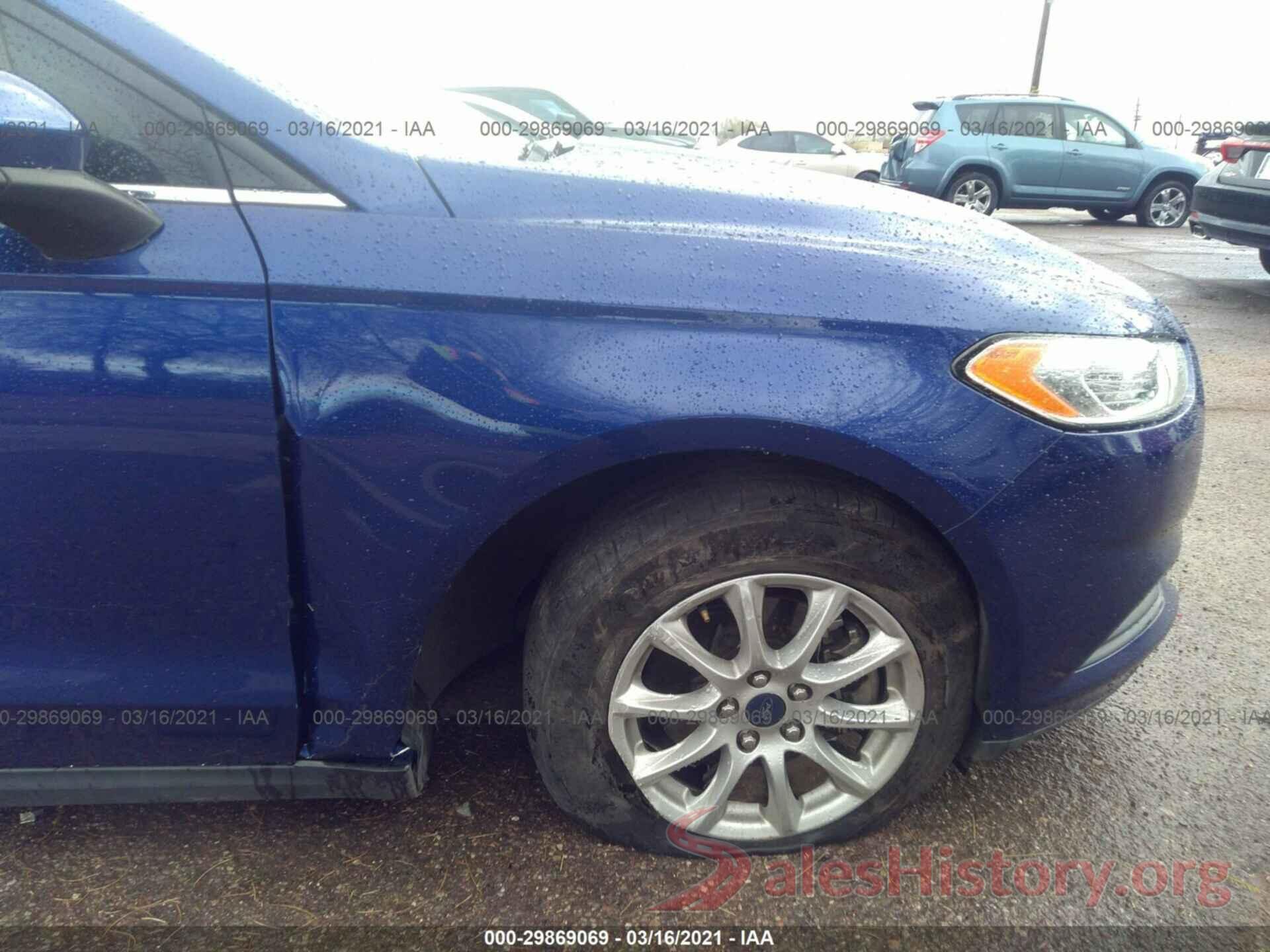 3FA6P0G71GR356725 2016 FORD FUSION