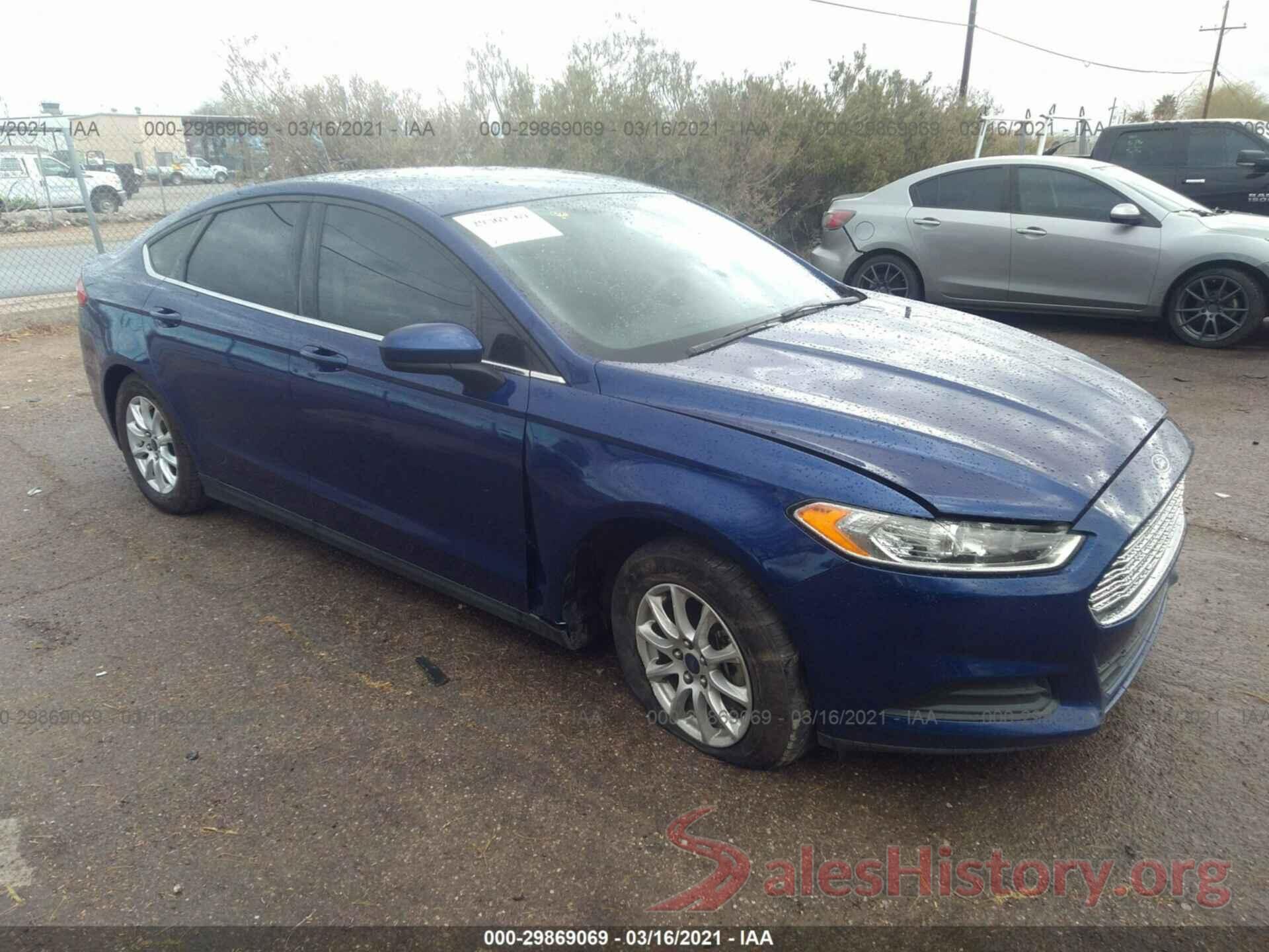 3FA6P0G71GR356725 2016 FORD FUSION