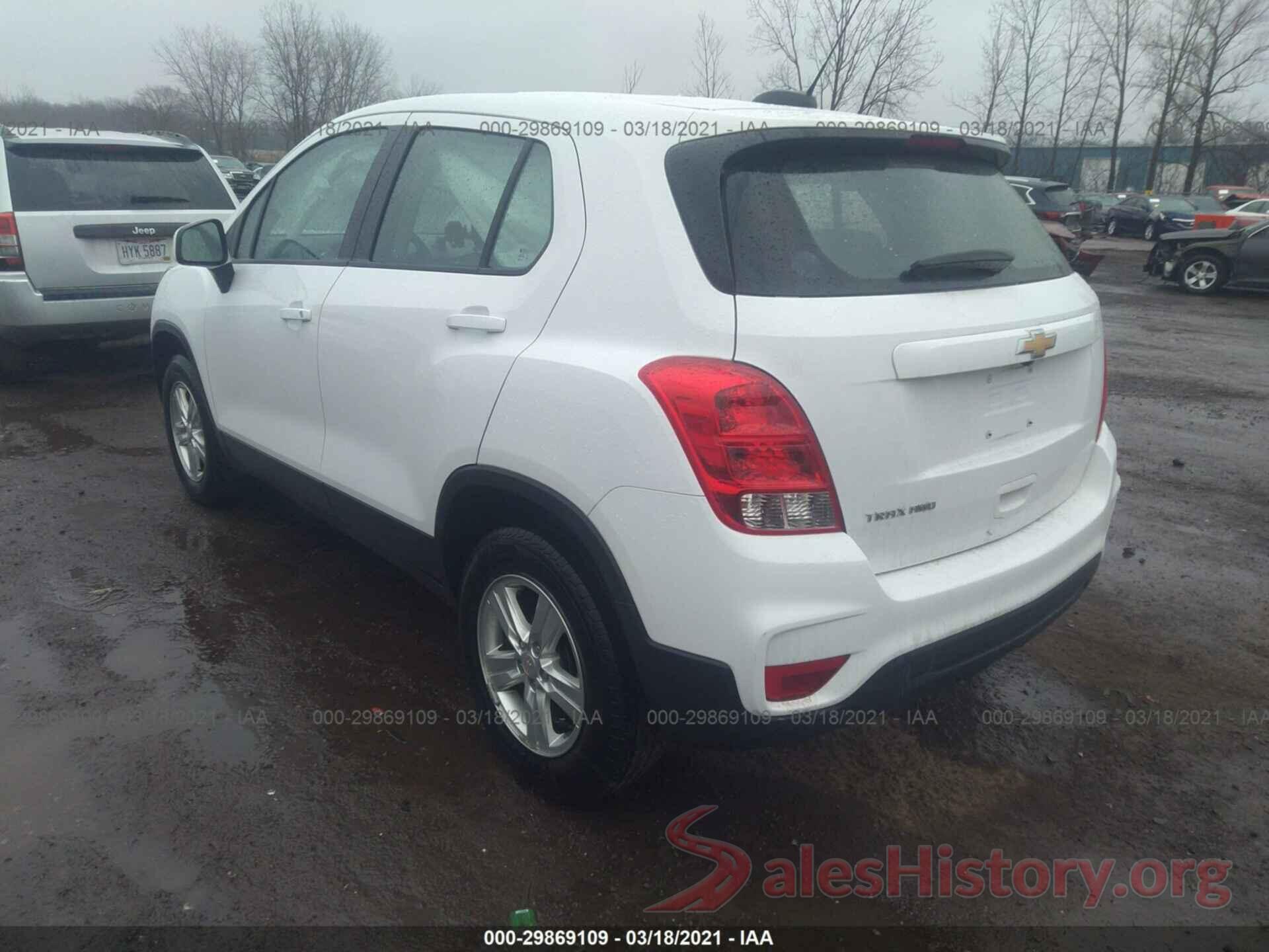 3GNCJNSB3JL380081 2018 CHEVROLET TRAX