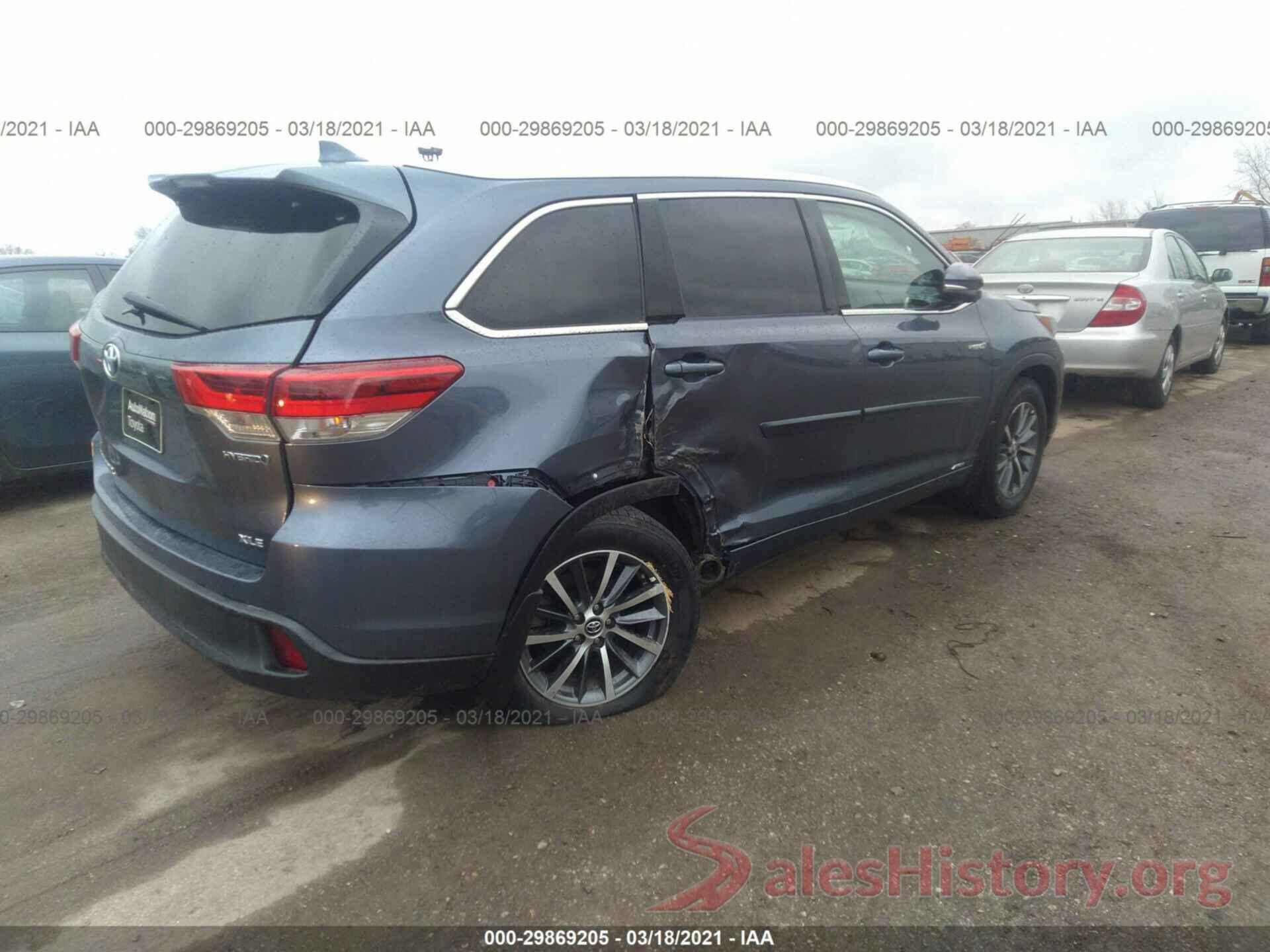 5TDJGRFHXJS051277 2018 TOYOTA HIGHLANDER