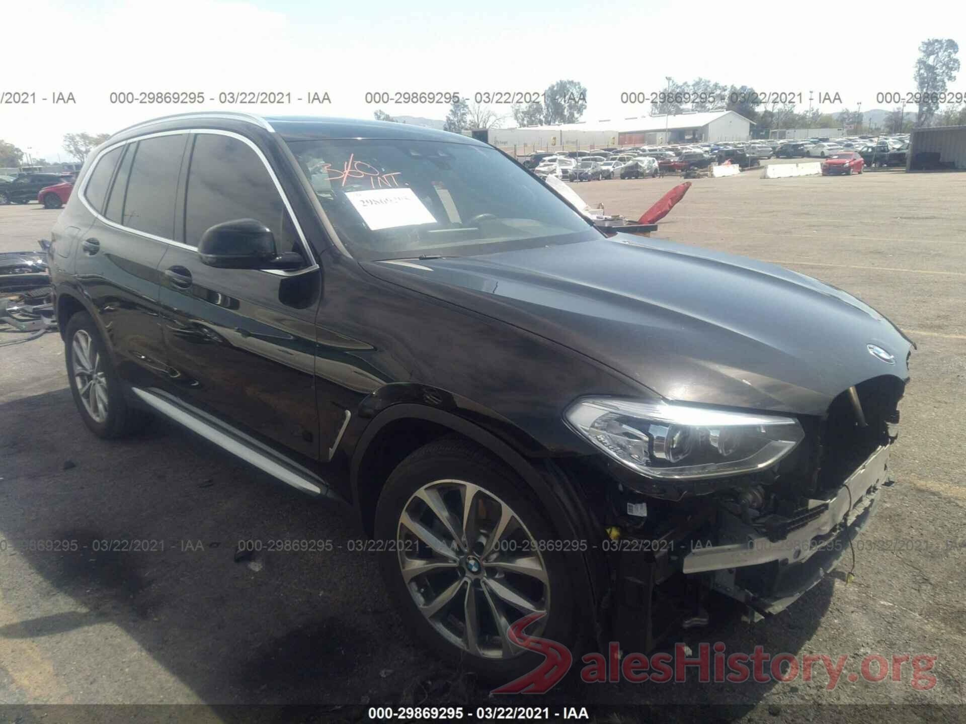 5UXTR7C58KLR48861 2019 BMW X3