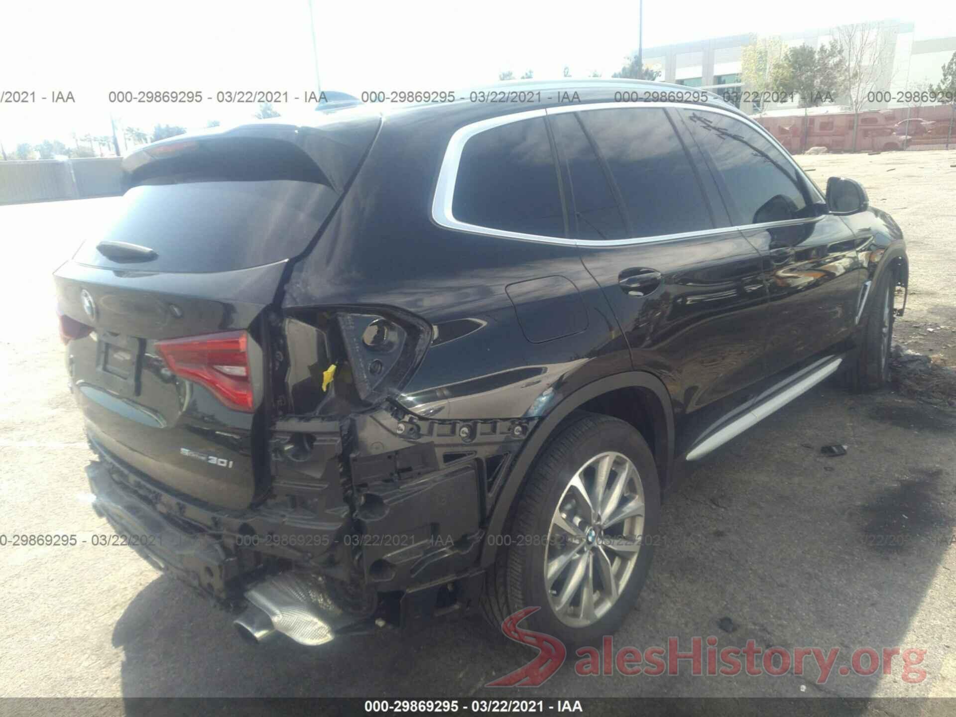 5UXTR7C58KLR48861 2019 BMW X3