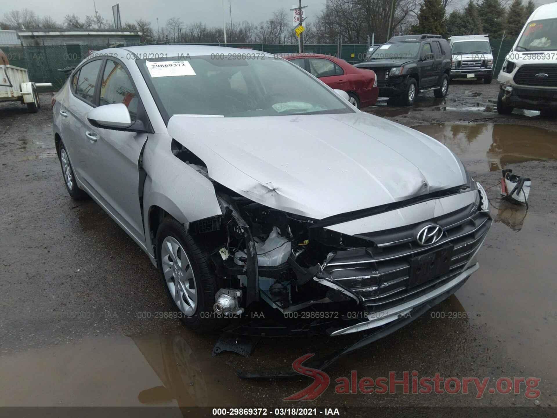 5NPD74LF7KH496618 2019 HYUNDAI ELANTRA