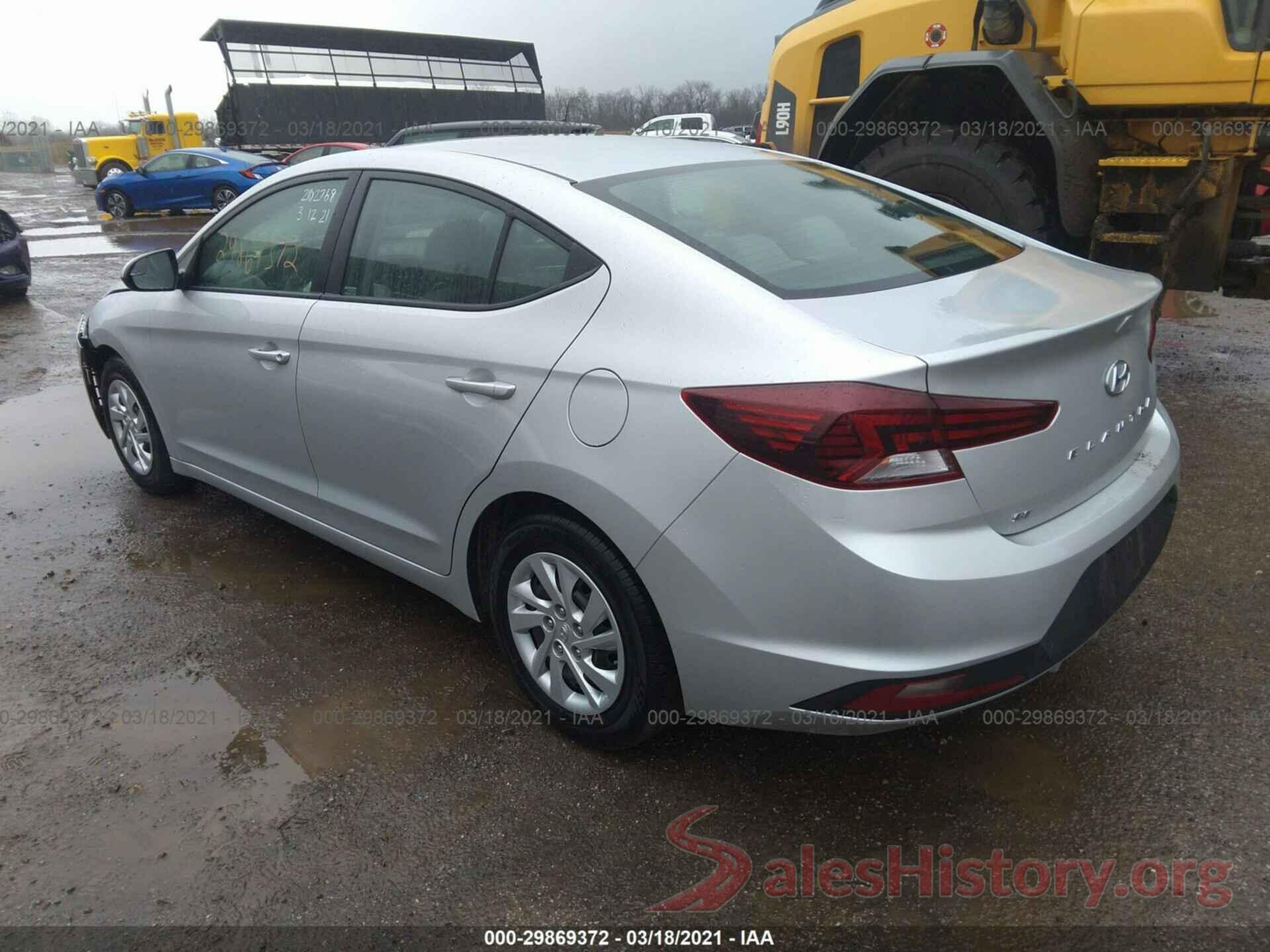 5NPD74LF7KH496618 2019 HYUNDAI ELANTRA