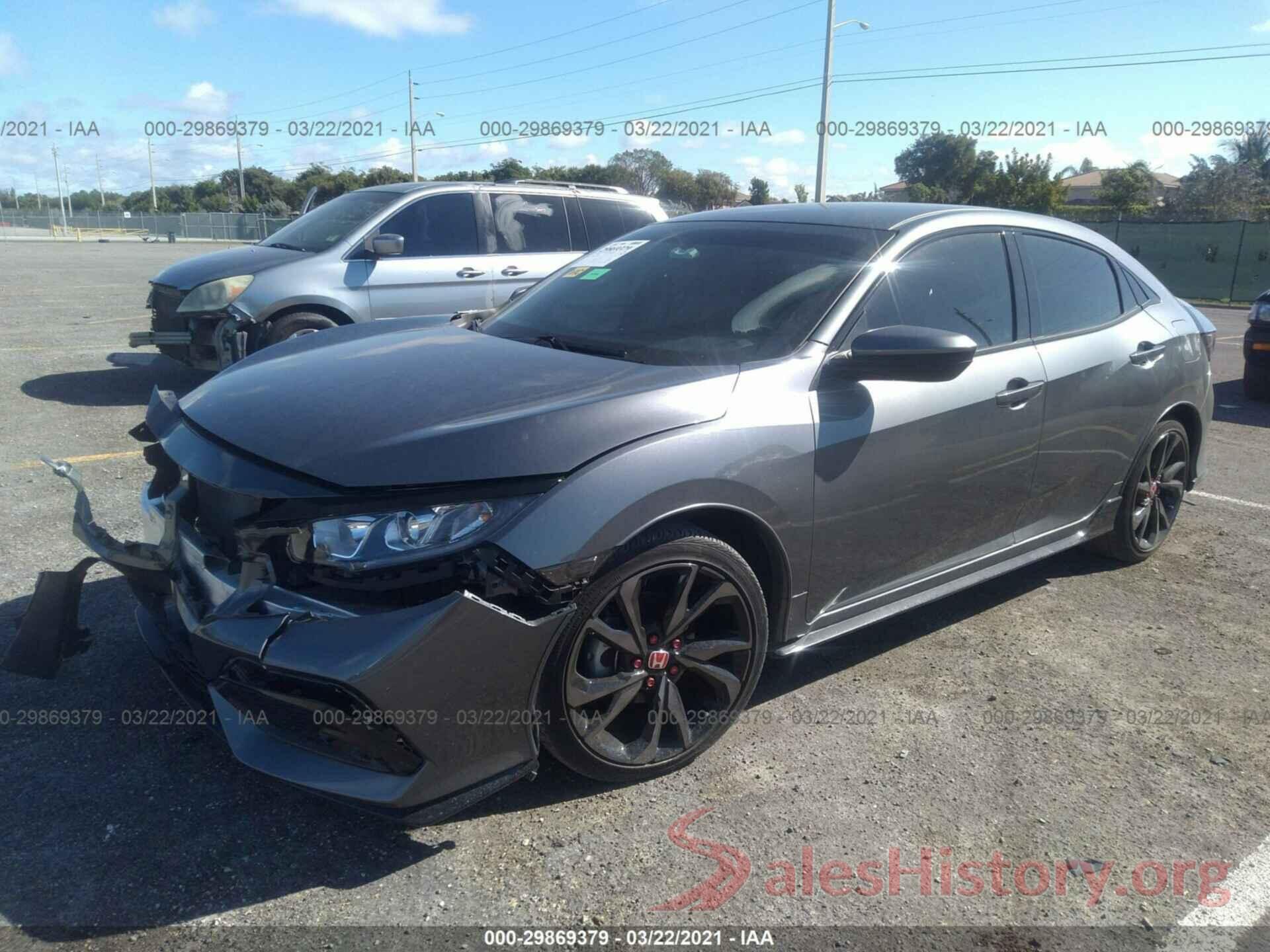 SHHFK7H48JU240984 2018 HONDA CIVIC HATCHBACK