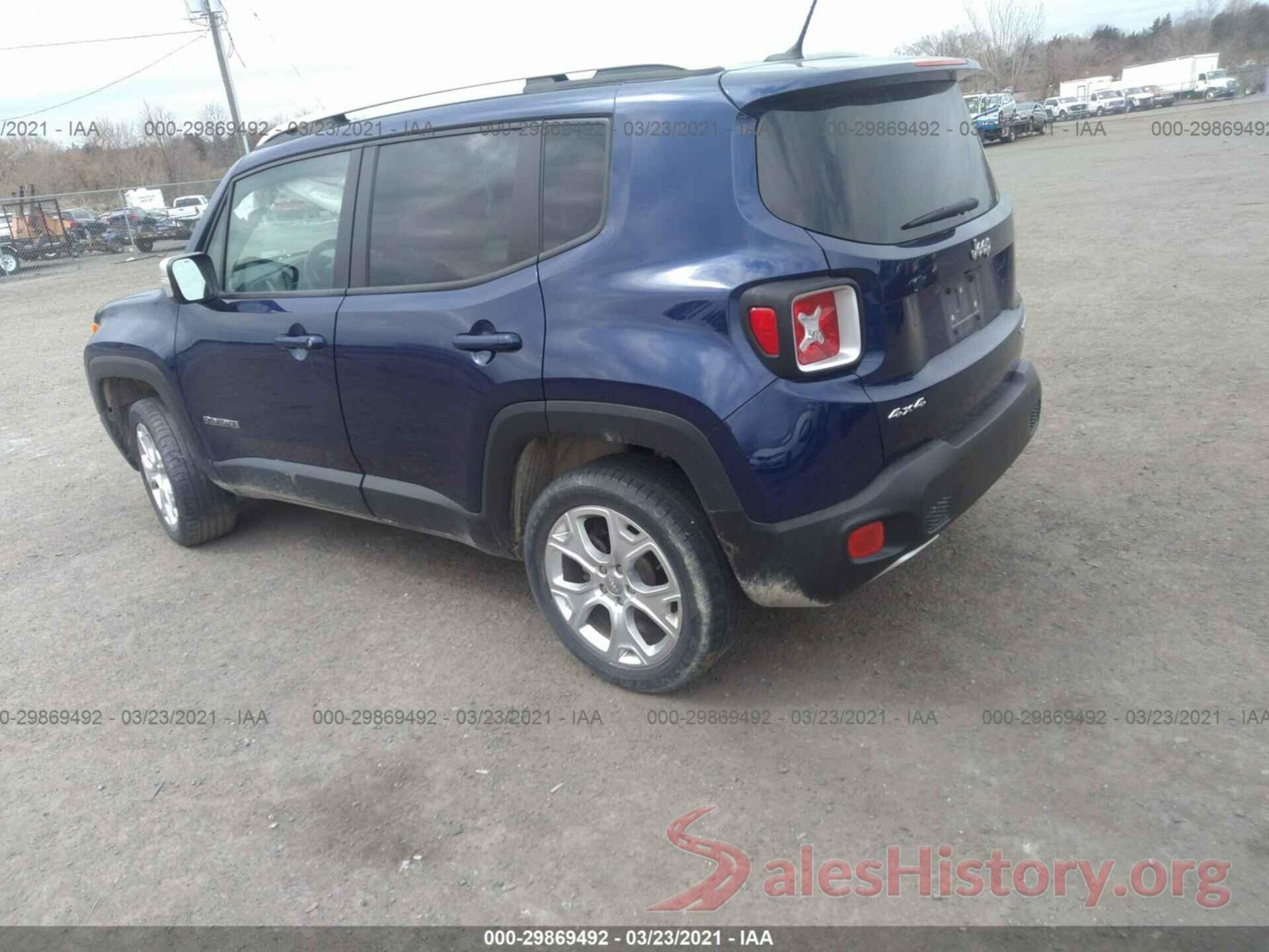 ZACCJBDT6GPE27200 2016 JEEP RENEGADE