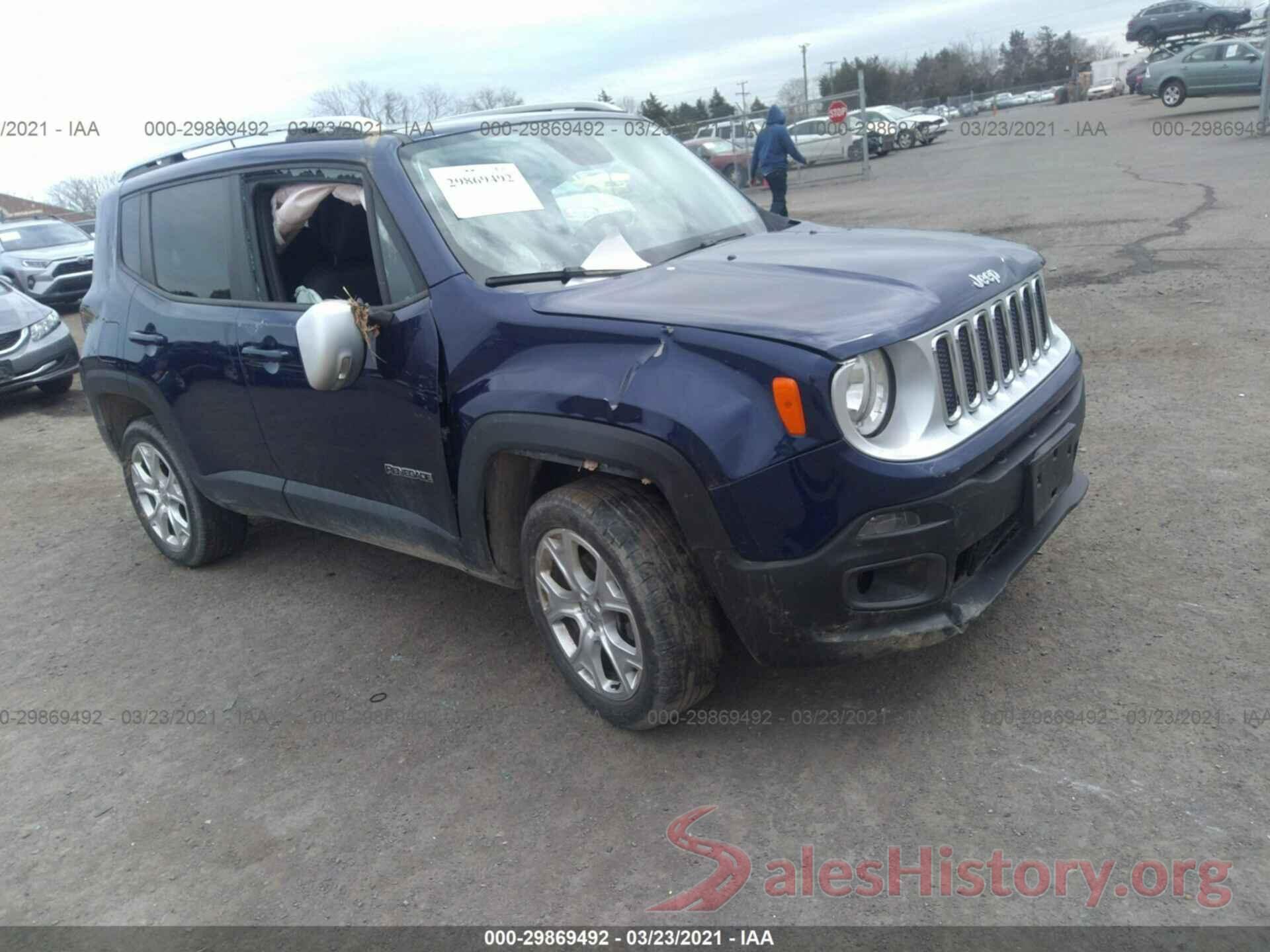 ZACCJBDT6GPE27200 2016 JEEP RENEGADE