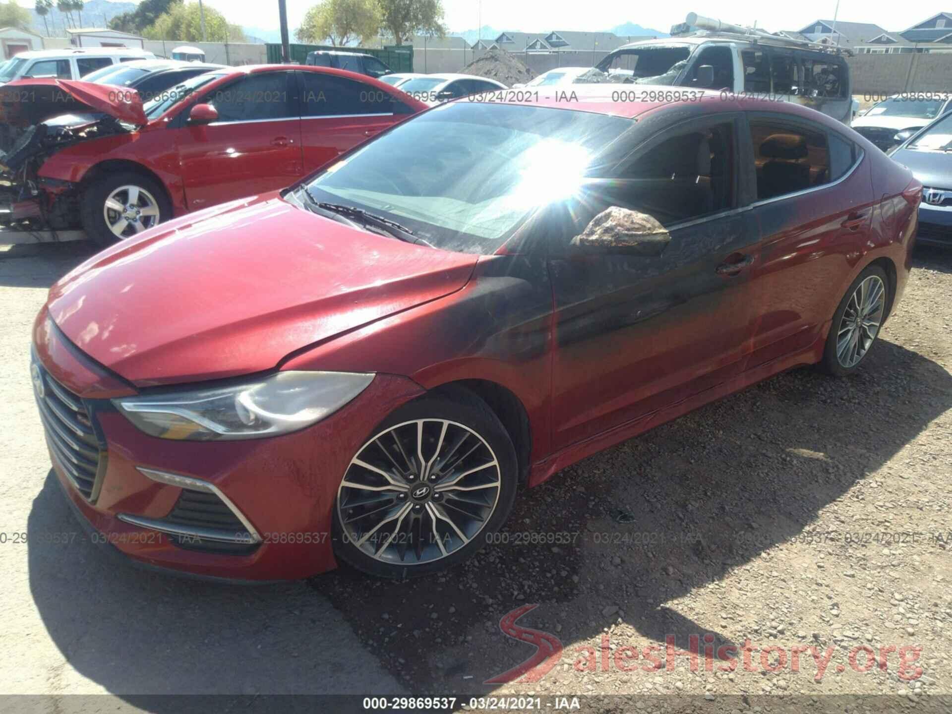 KMHD04LB3HU343410 2017 HYUNDAI ELANTRA