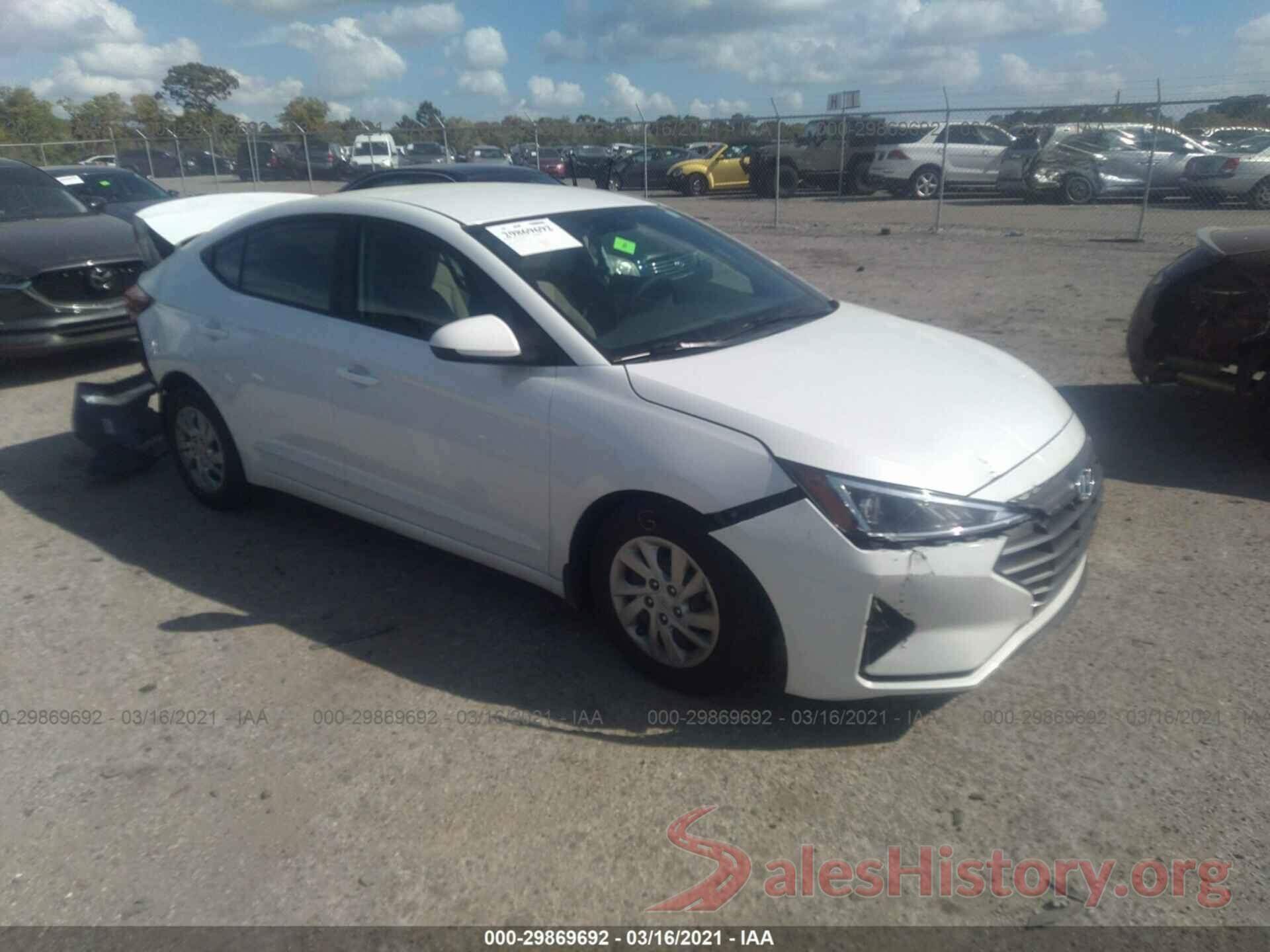 5NPD74LF5KH487299 2019 HYUNDAI ELANTRA