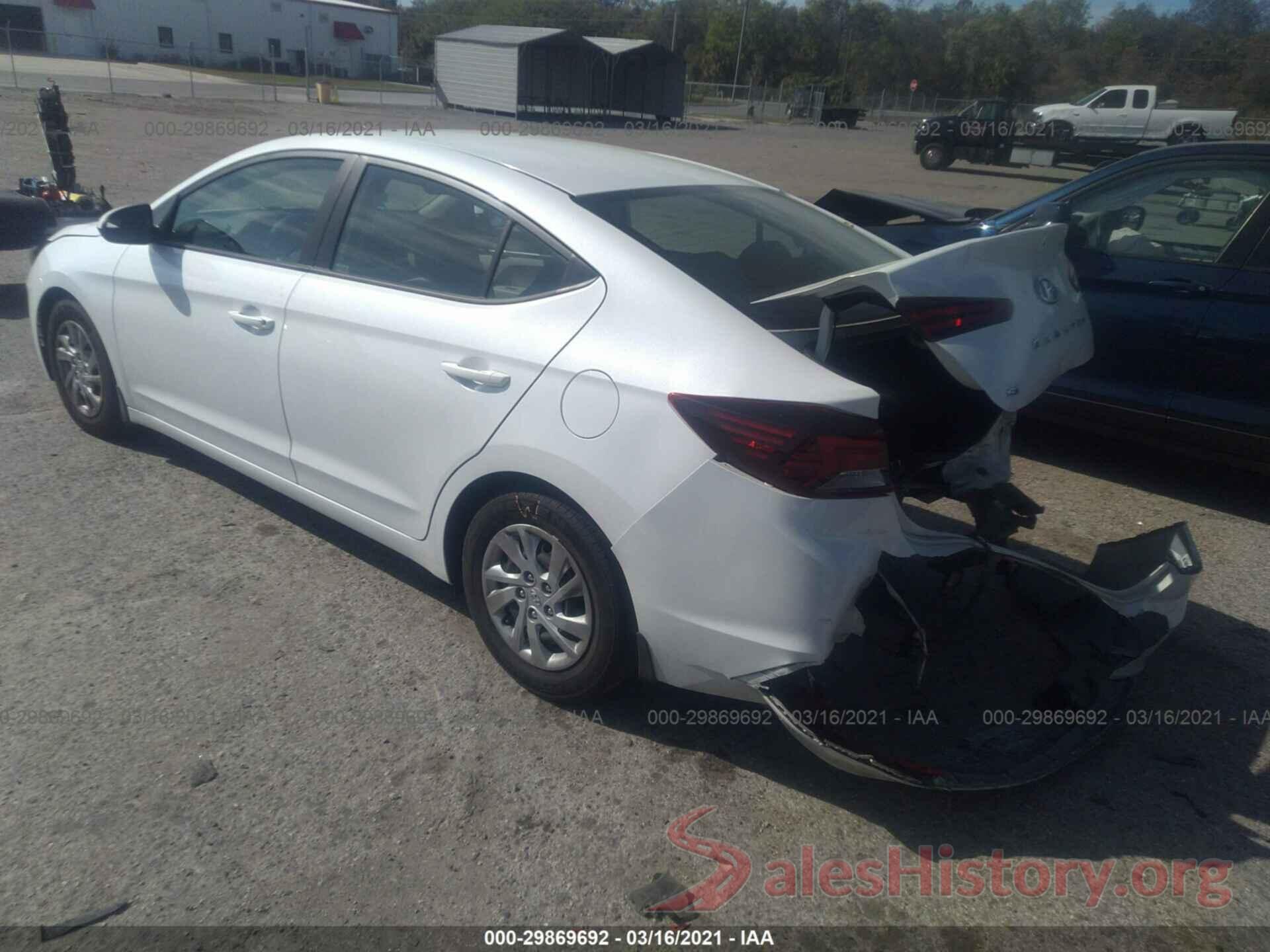 5NPD74LF5KH487299 2019 HYUNDAI ELANTRA