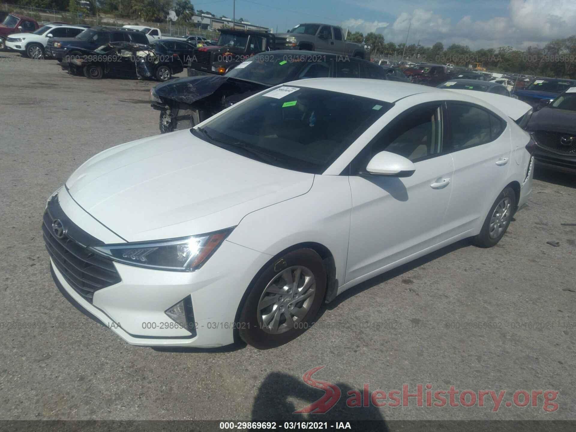 5NPD74LF5KH487299 2019 HYUNDAI ELANTRA