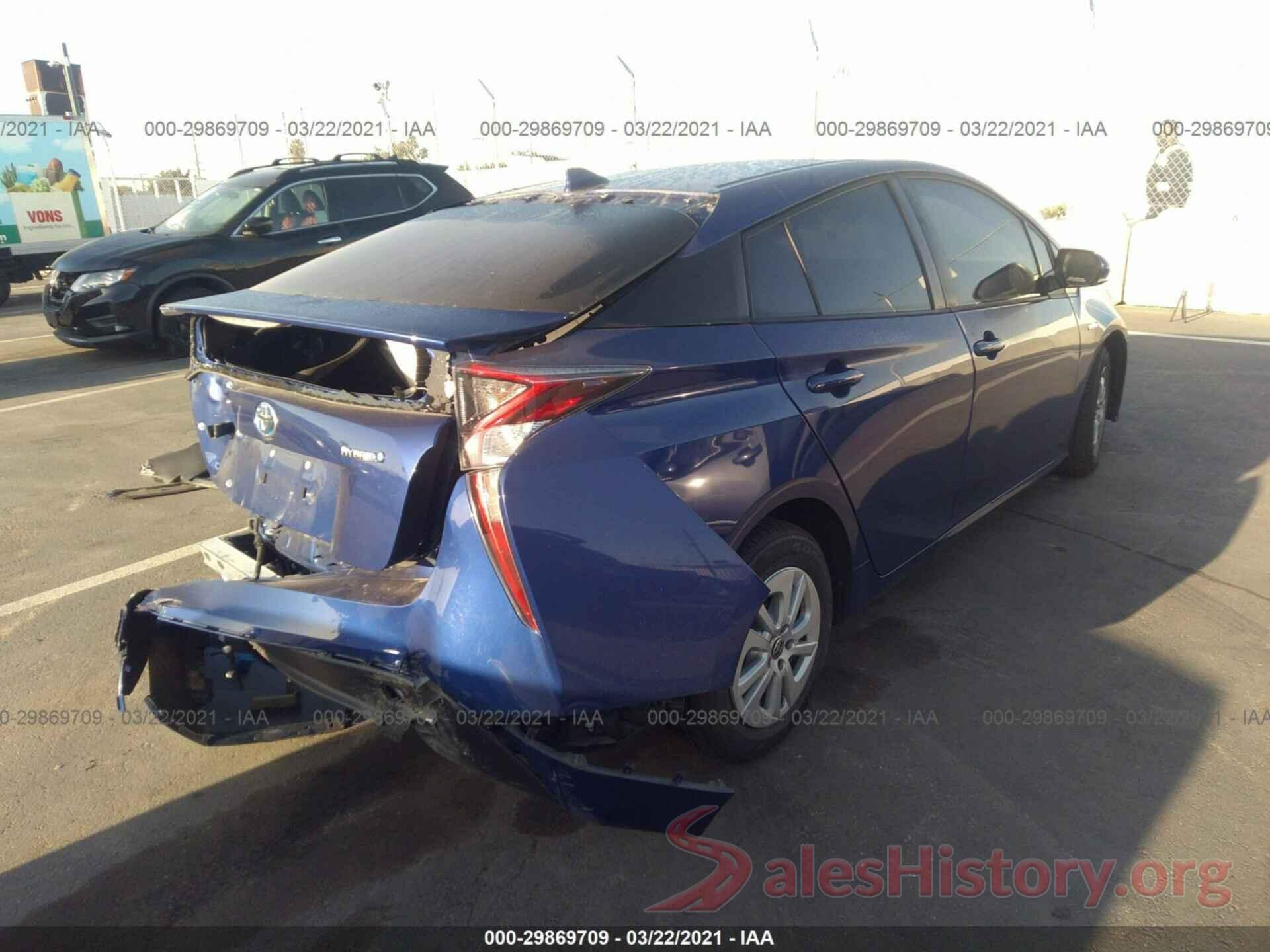 JTDKBRFU0J3071197 2018 TOYOTA PRIUS