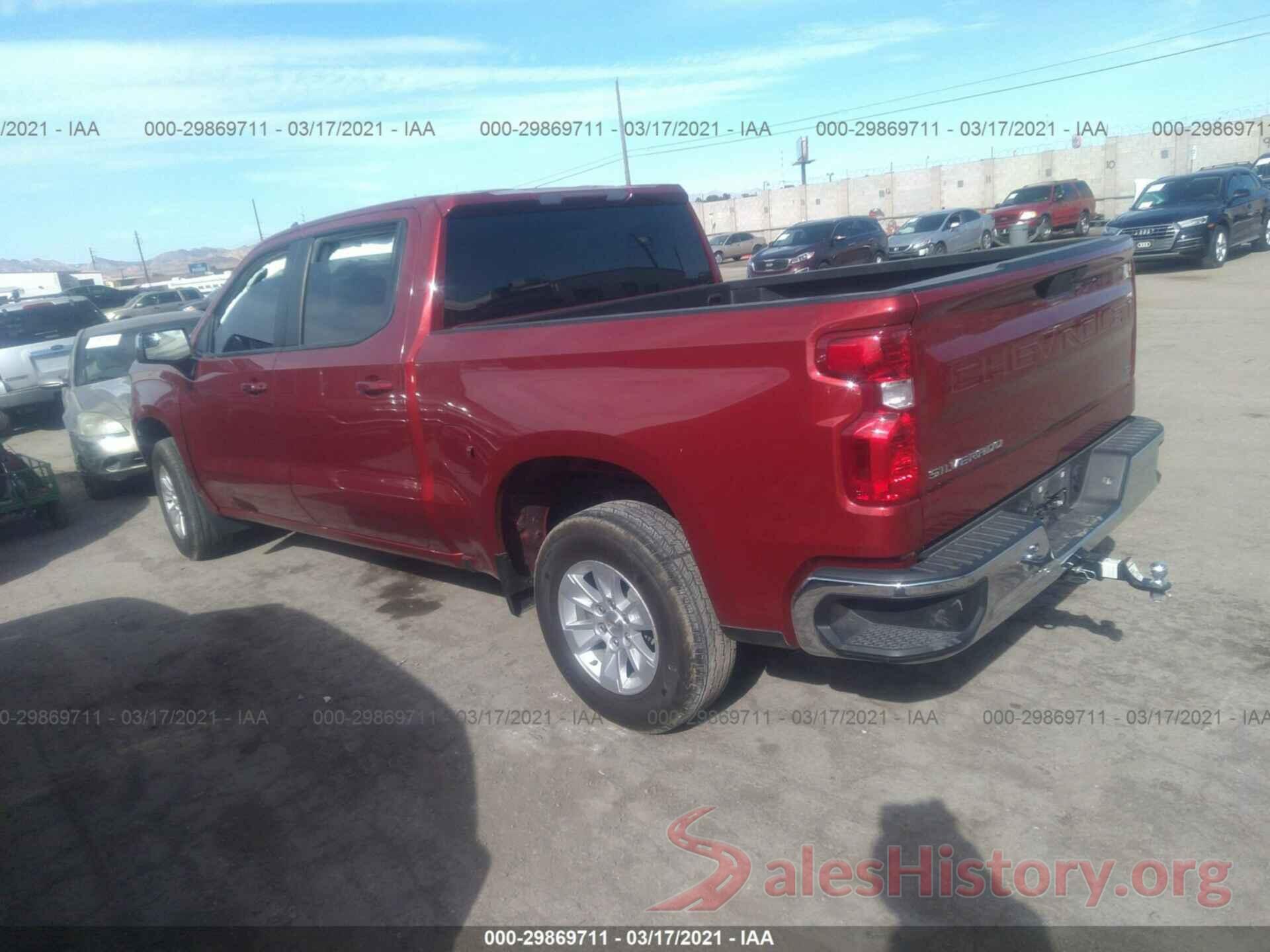 3GCPWCED3LG221585 2020 CHEVROLET SILVERADO 1500