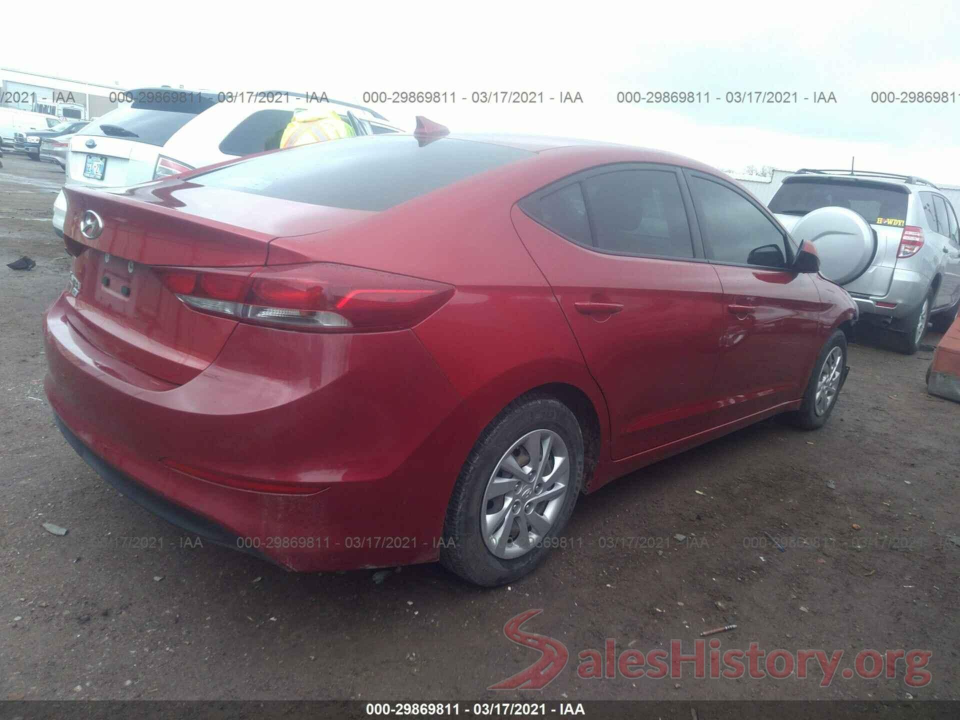 5NPD74LF9HH121175 2017 HYUNDAI ELANTRA