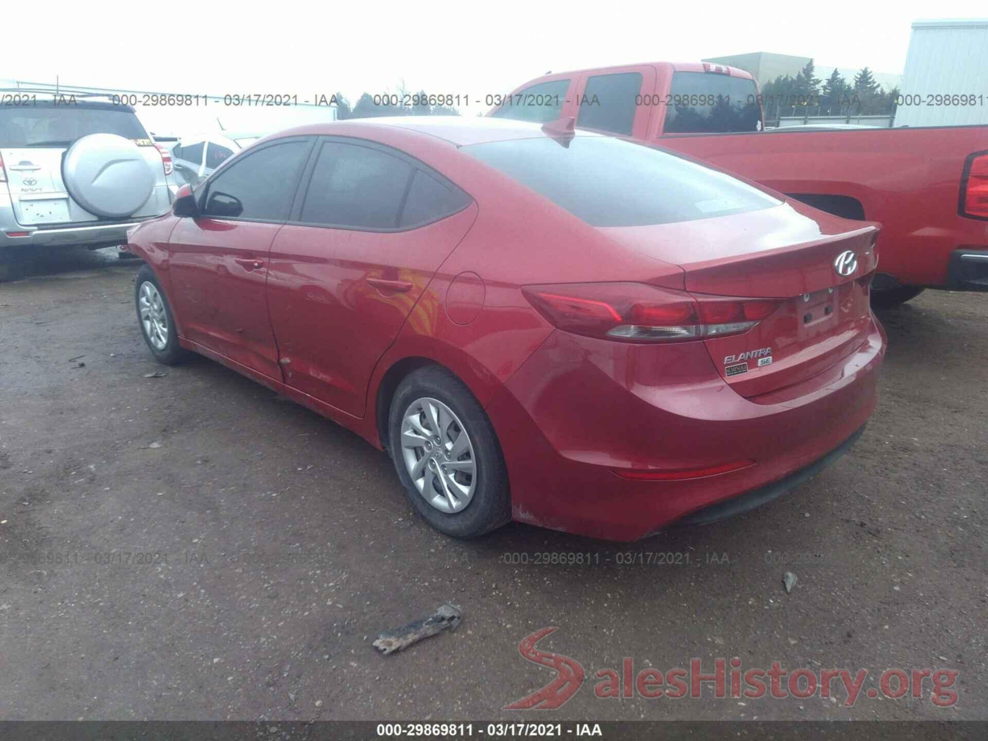 5NPD74LF9HH121175 2017 HYUNDAI ELANTRA