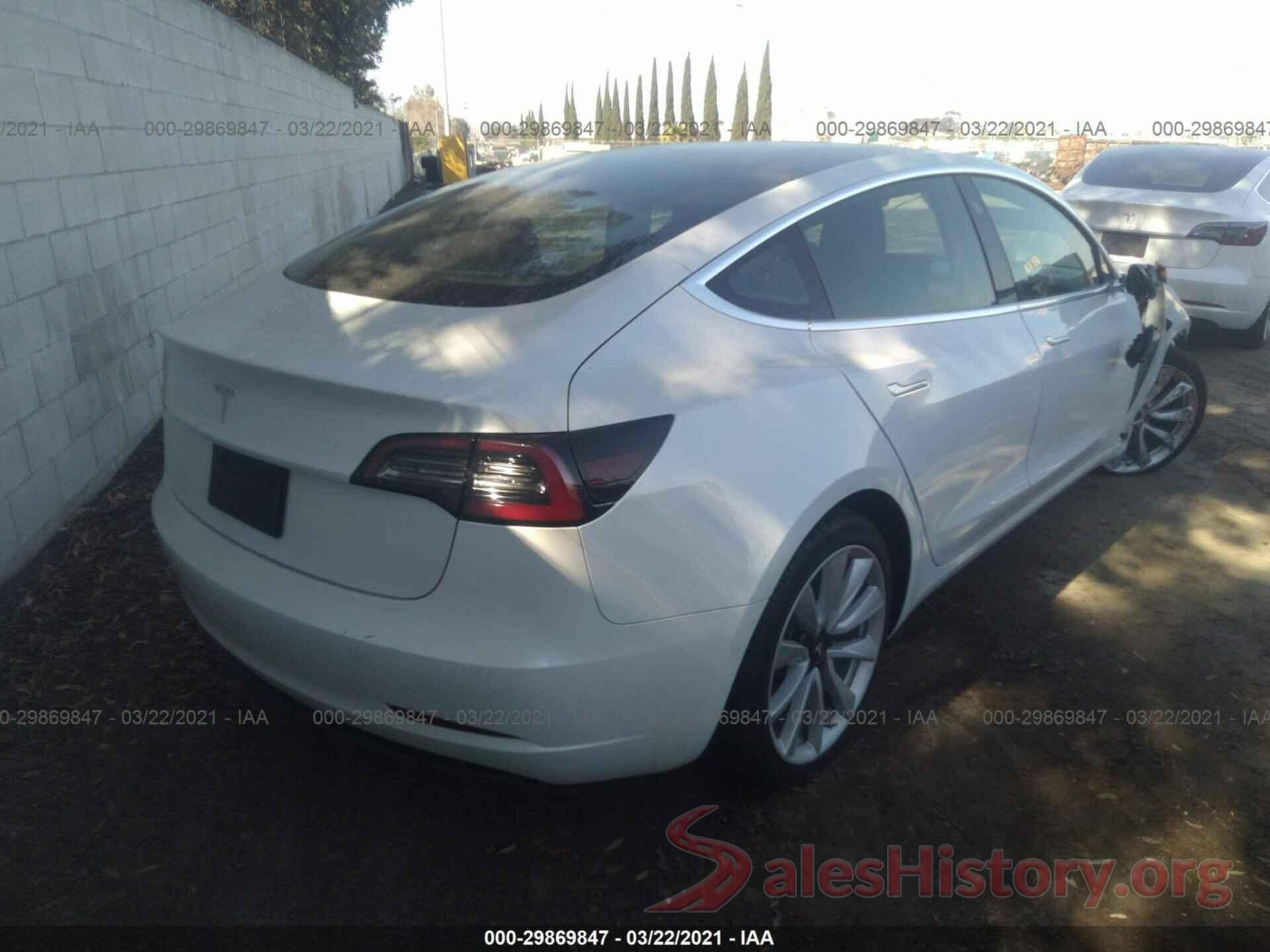 5YJ3E1EA5LF745905 2020 TESLA MODEL 3