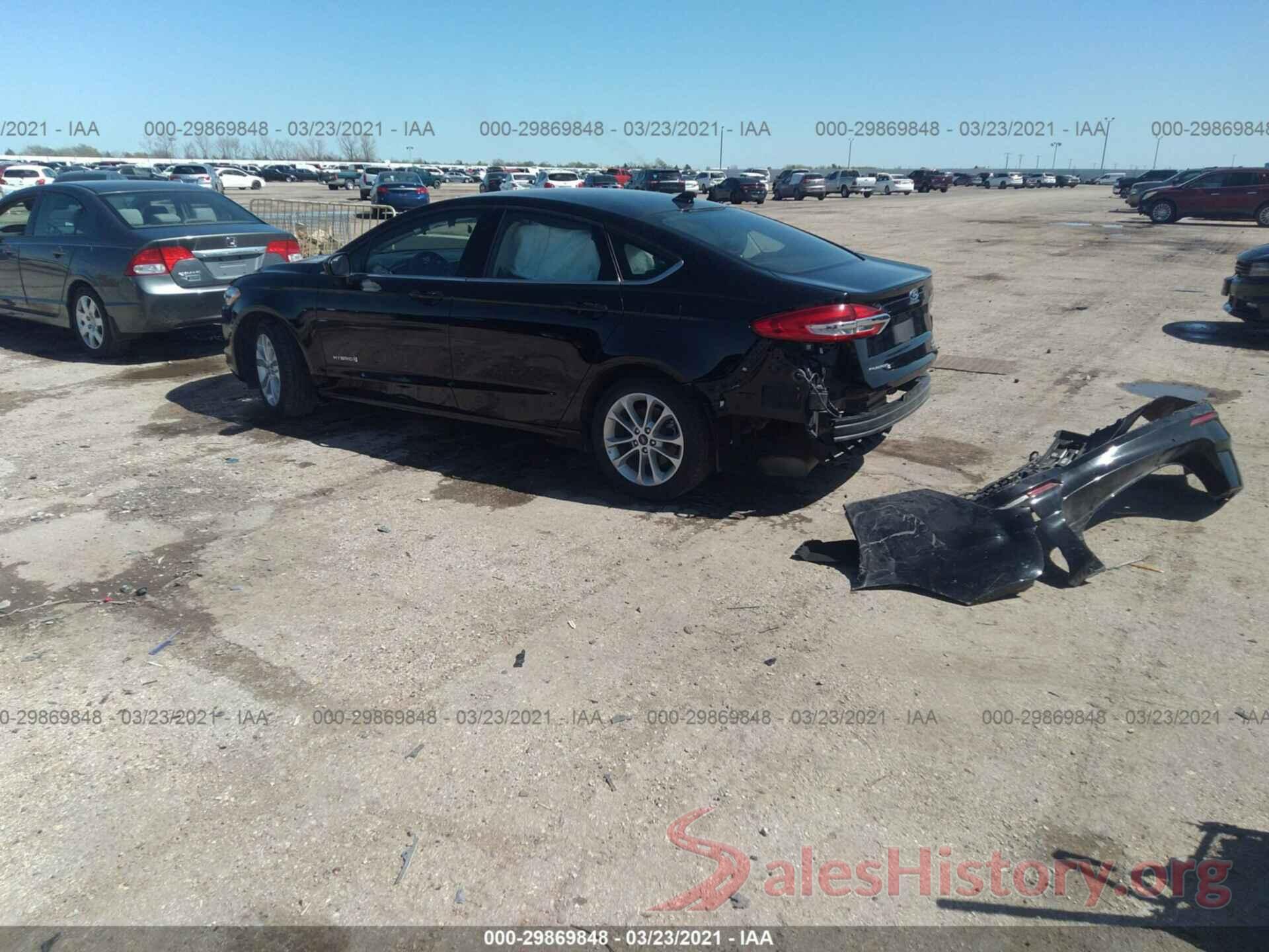 3FA6P0LU3KR207608 2019 FORD FUSION HYBRID