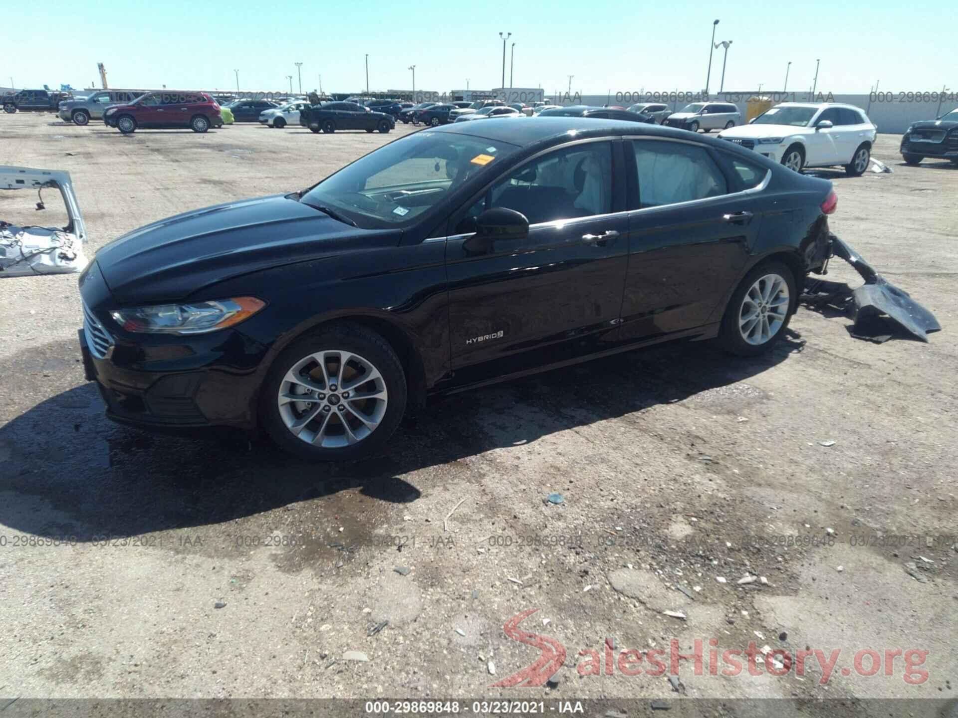 3FA6P0LU3KR207608 2019 FORD FUSION HYBRID