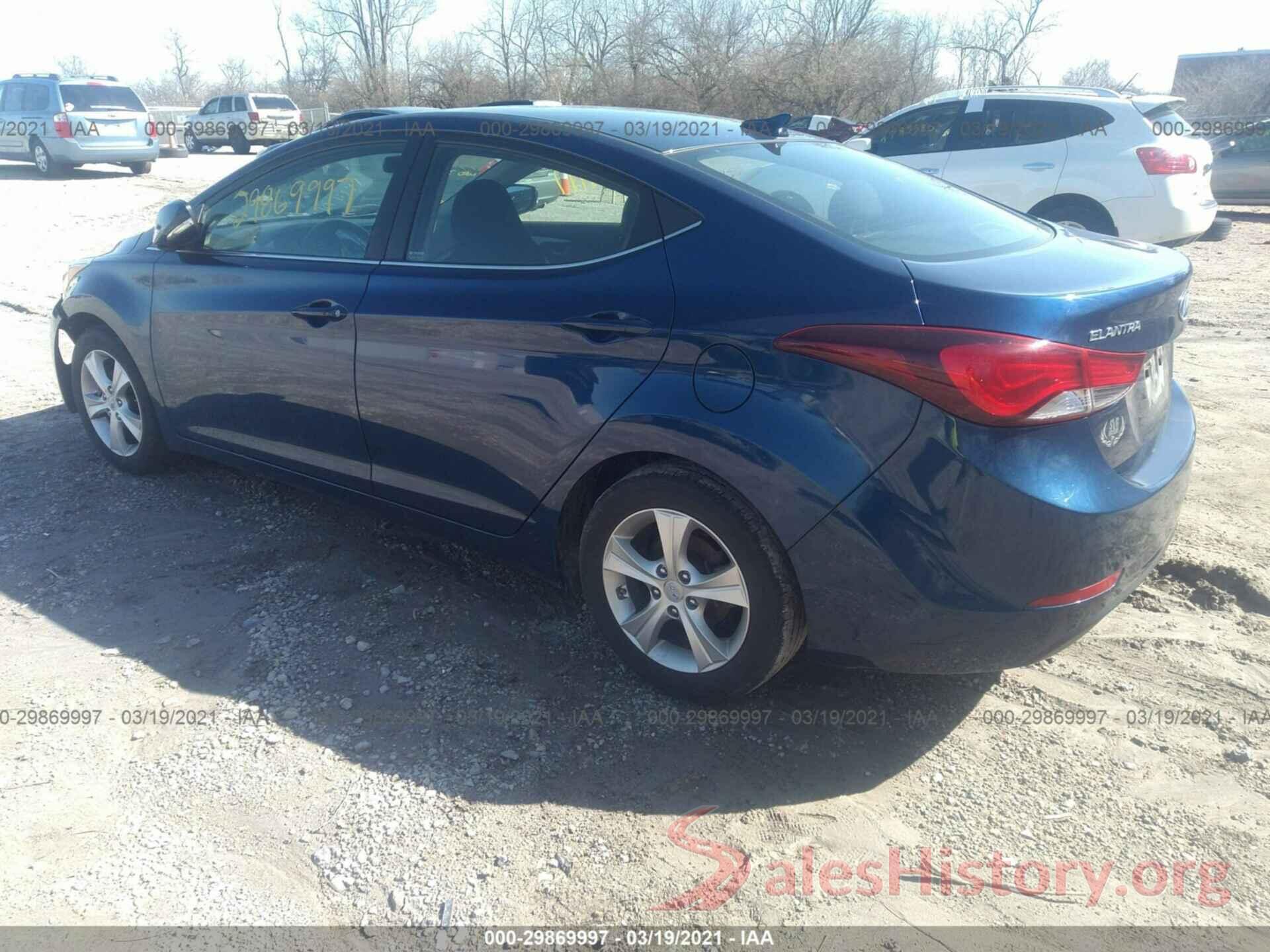 5NPDH4AE1GH766523 2016 HYUNDAI ELANTRA