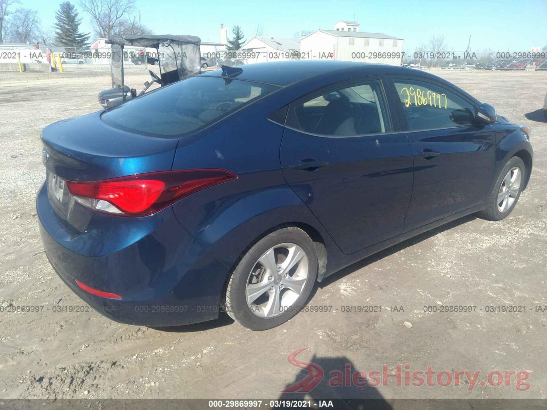 5NPDH4AE1GH766523 2016 HYUNDAI ELANTRA