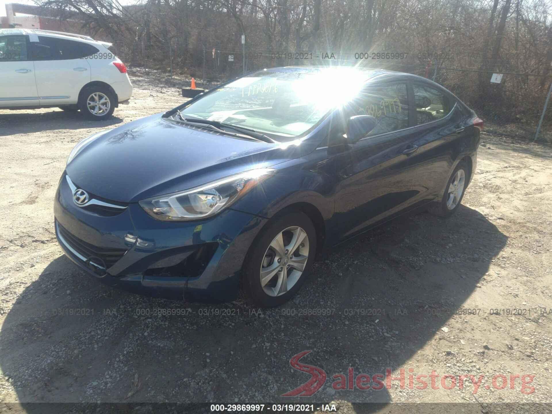 5NPDH4AE1GH766523 2016 HYUNDAI ELANTRA