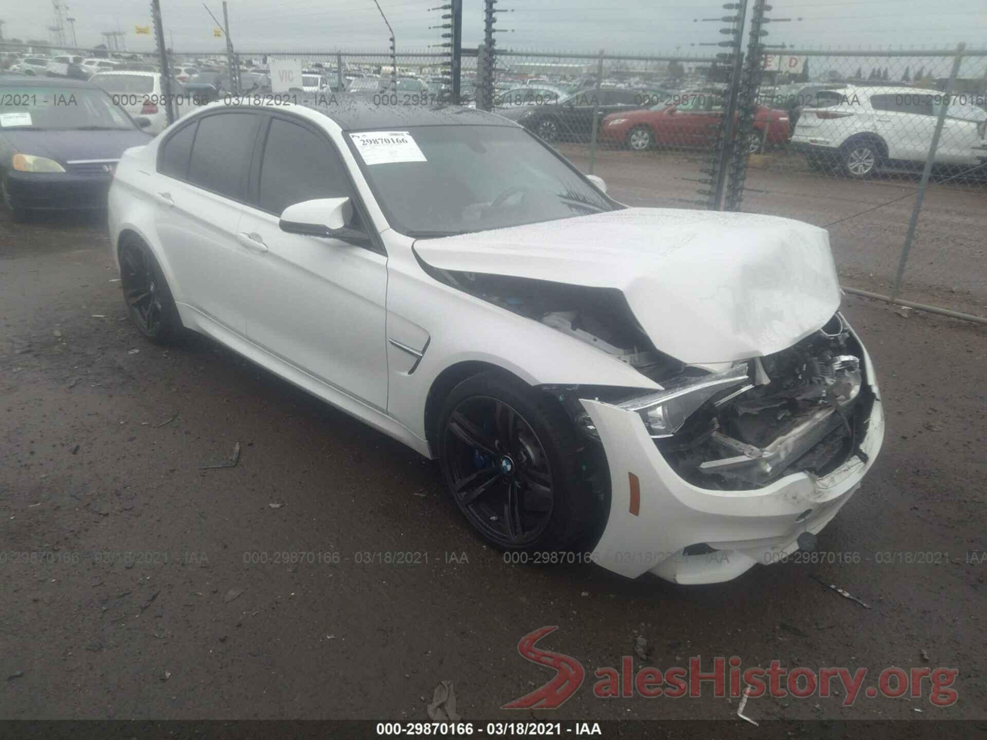 WBS8M9C56J5L00433 2018 BMW M3