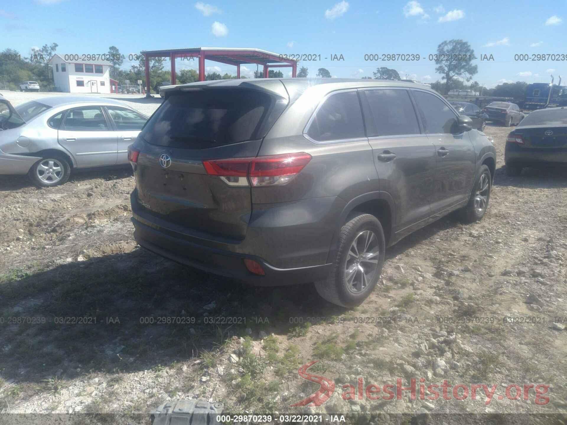 5TDZARFH2HS024444 2017 TOYOTA HIGHLANDER