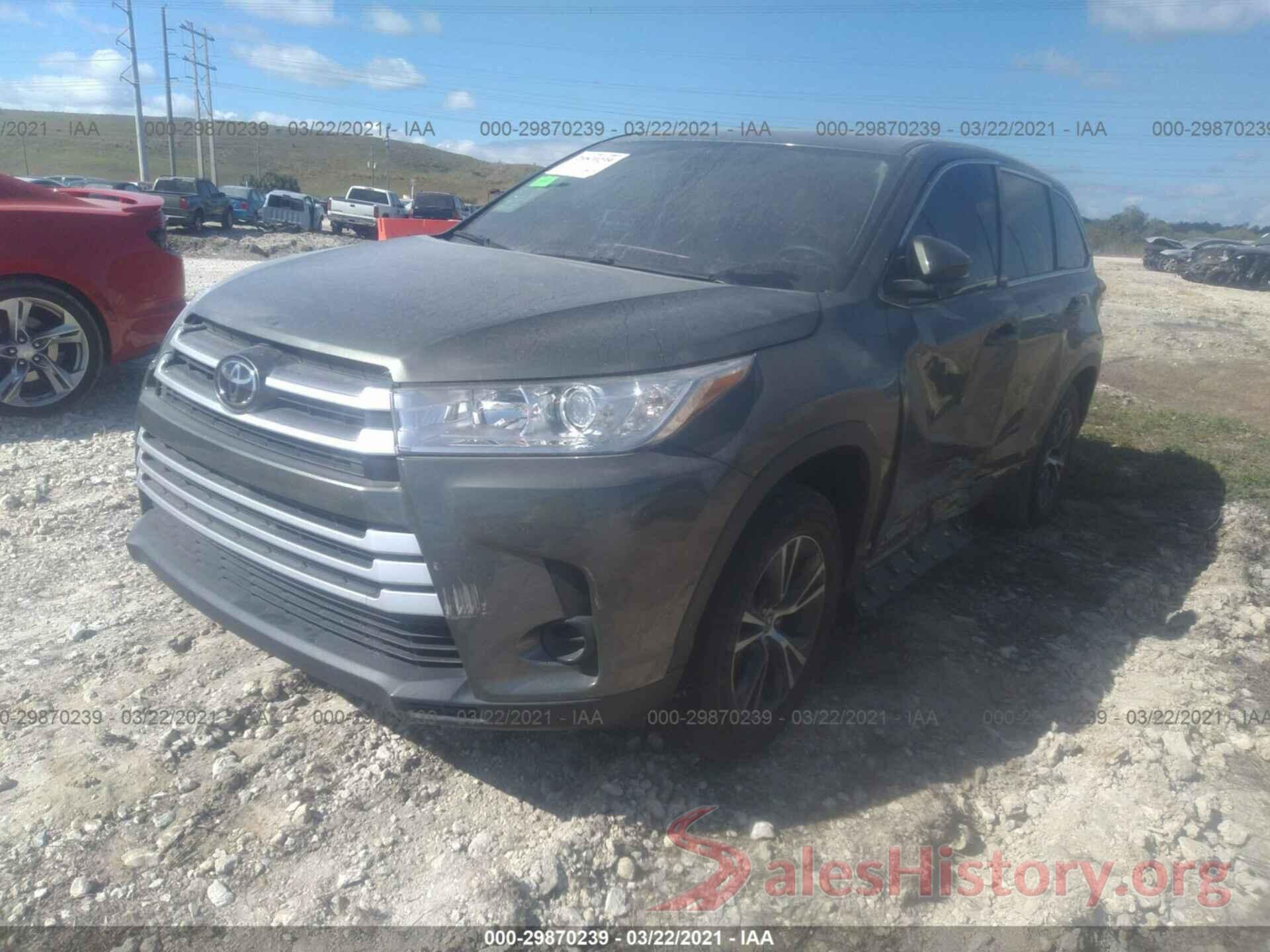 5TDZARFH2HS024444 2017 TOYOTA HIGHLANDER