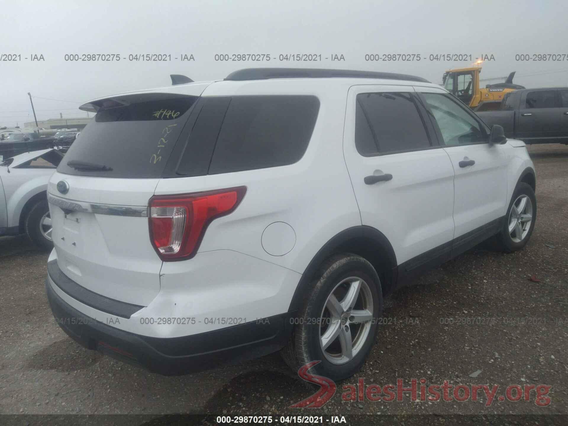 1FM5K7B88JGC69363 2018 FORD EXPLORER