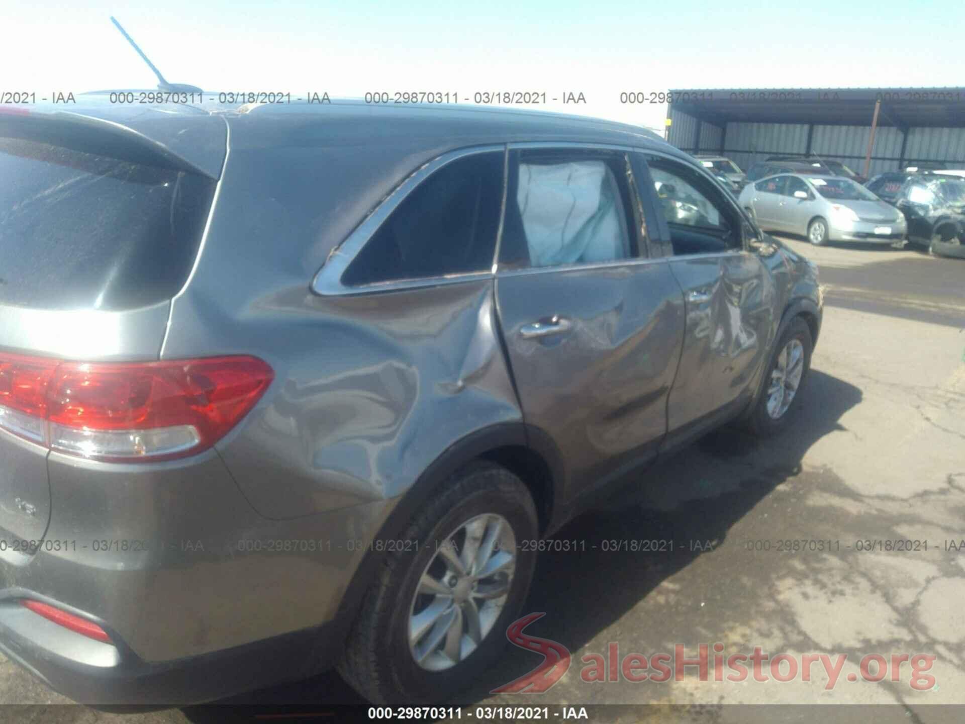 5XYPGDA5XGG177011 2016 KIA SORENTO