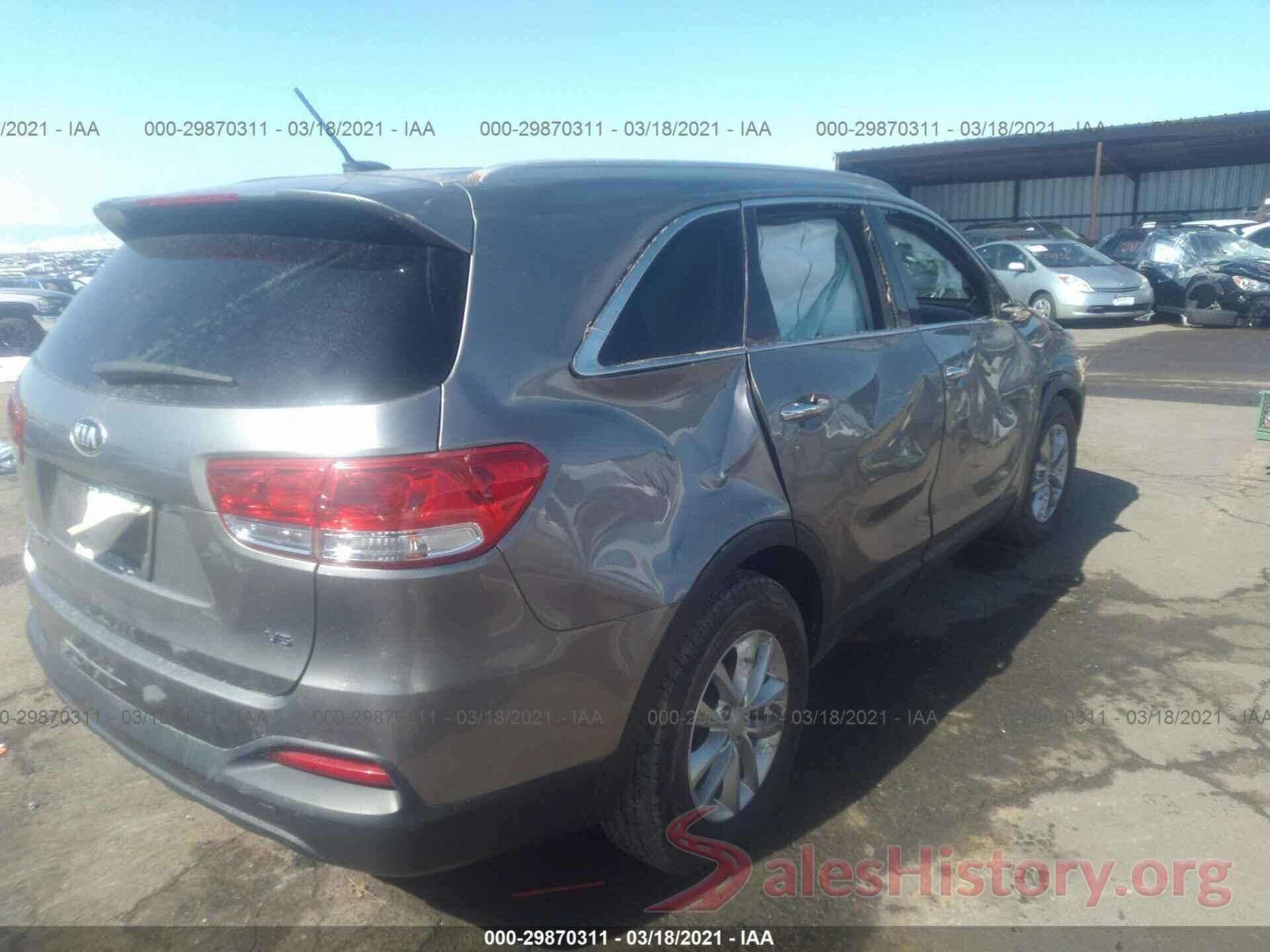 5XYPGDA5XGG177011 2016 KIA SORENTO