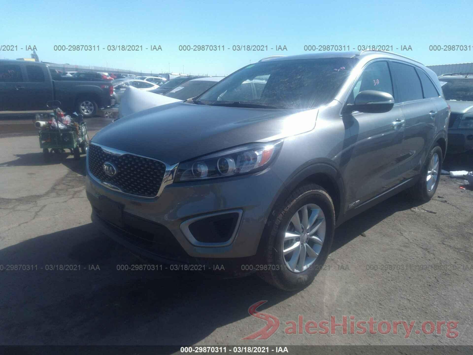 5XYPGDA5XGG177011 2016 KIA SORENTO