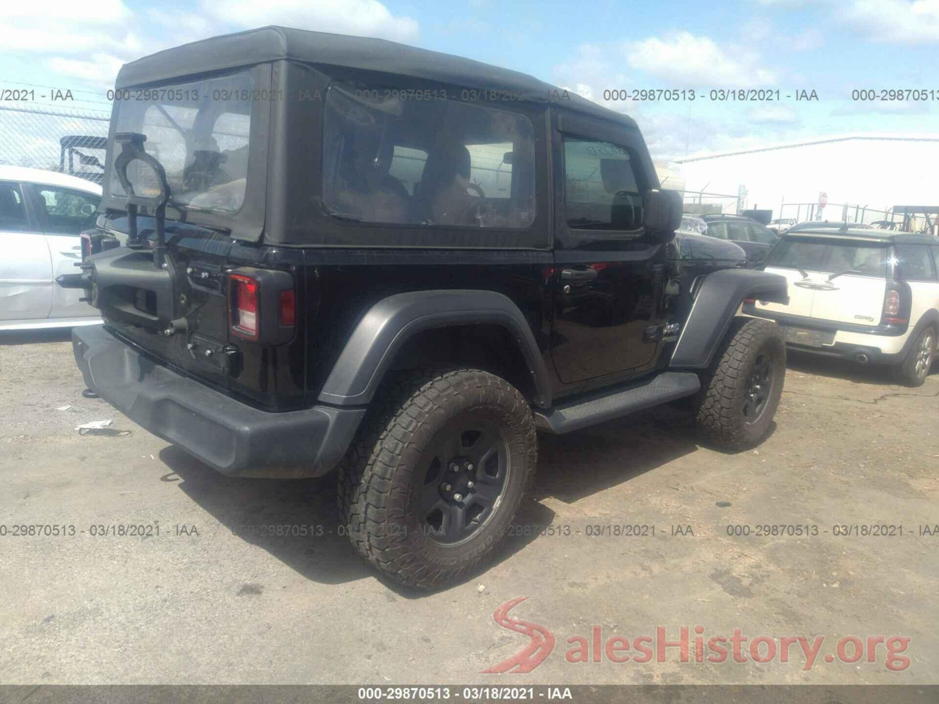 1C4GJXAGXJW280217 2018 JEEP WRANGLER