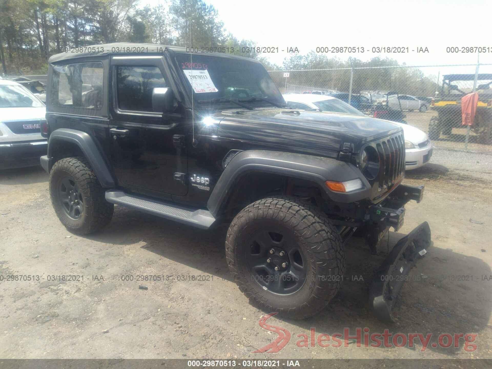 1C4GJXAGXJW280217 2018 JEEP WRANGLER