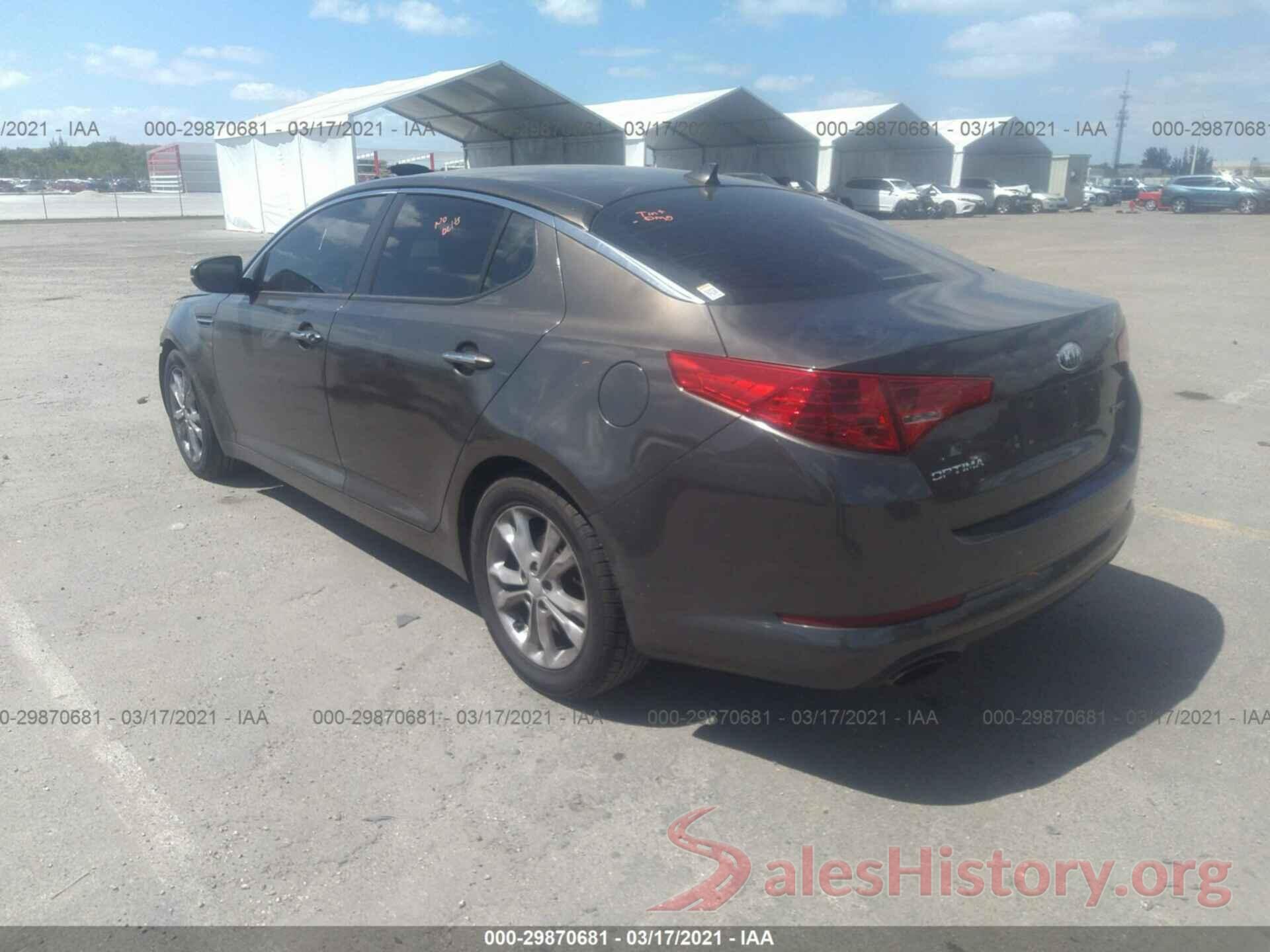 2T3H1RFV9MW112563 2013 KIA OPTIMA