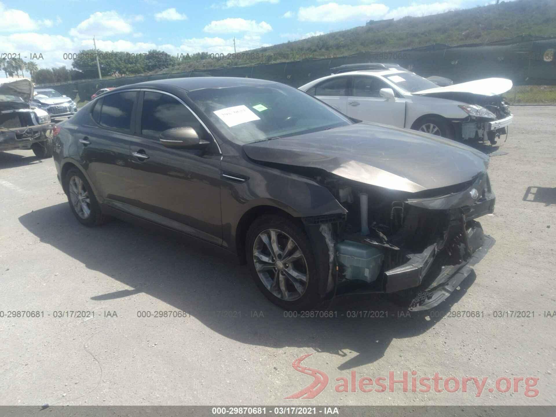 2T3H1RFV9MW112563 2013 KIA OPTIMA