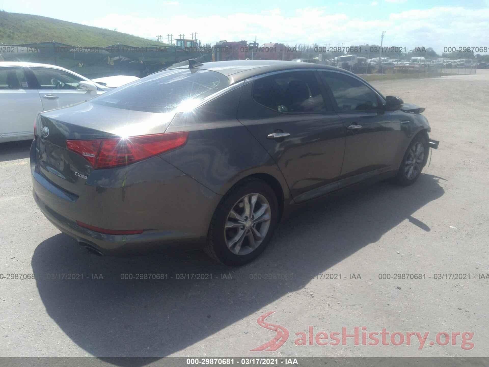 2T3H1RFV9MW112563 2013 KIA OPTIMA