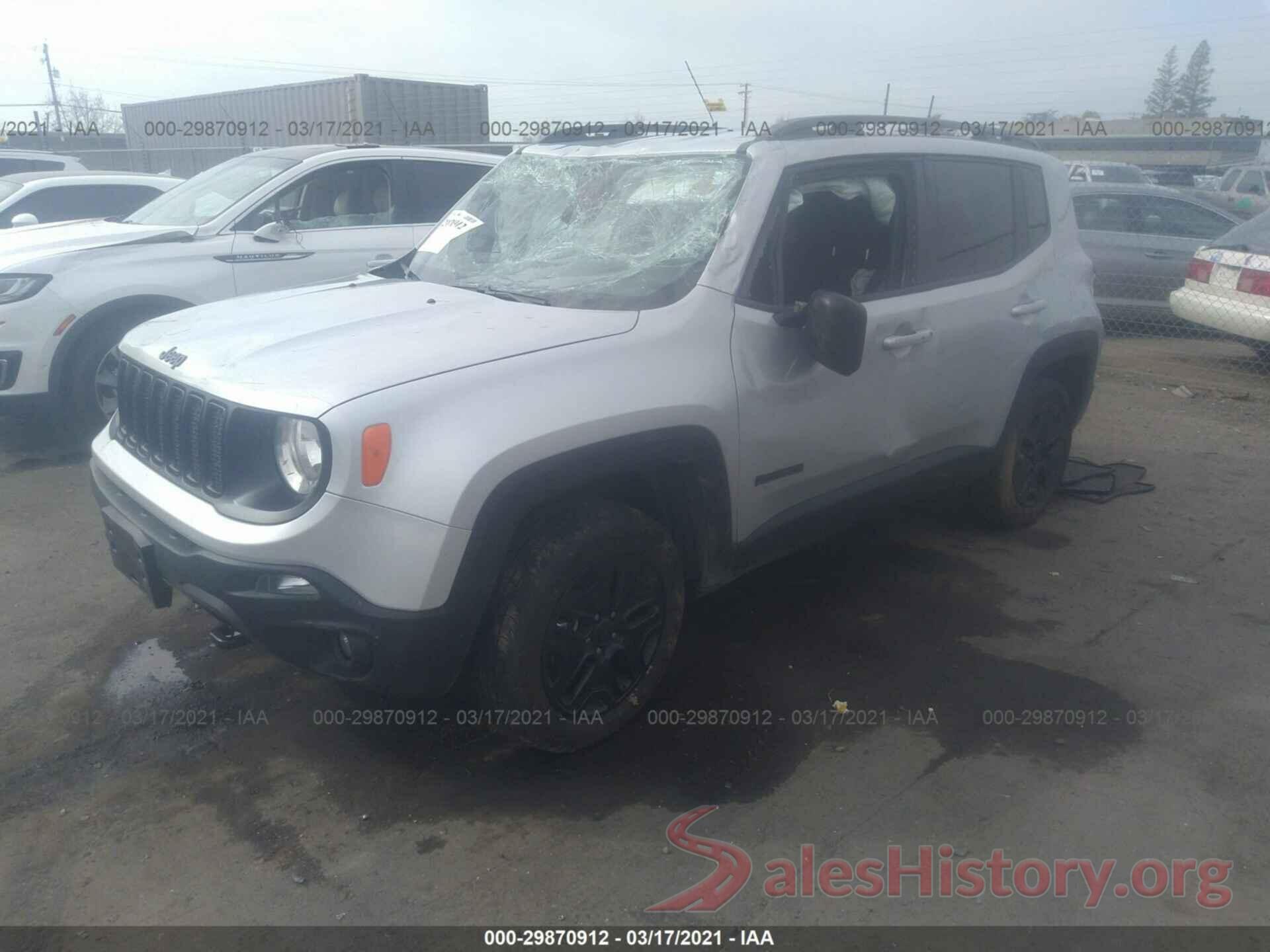 ZACNJBAB7KPK54345 2019 JEEP RENEGADE