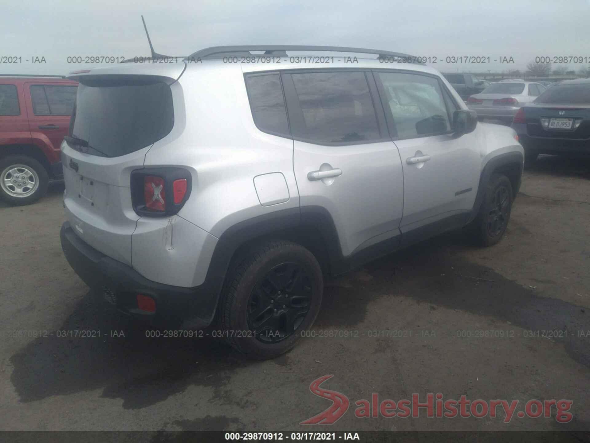 ZACNJBAB7KPK54345 2019 JEEP RENEGADE