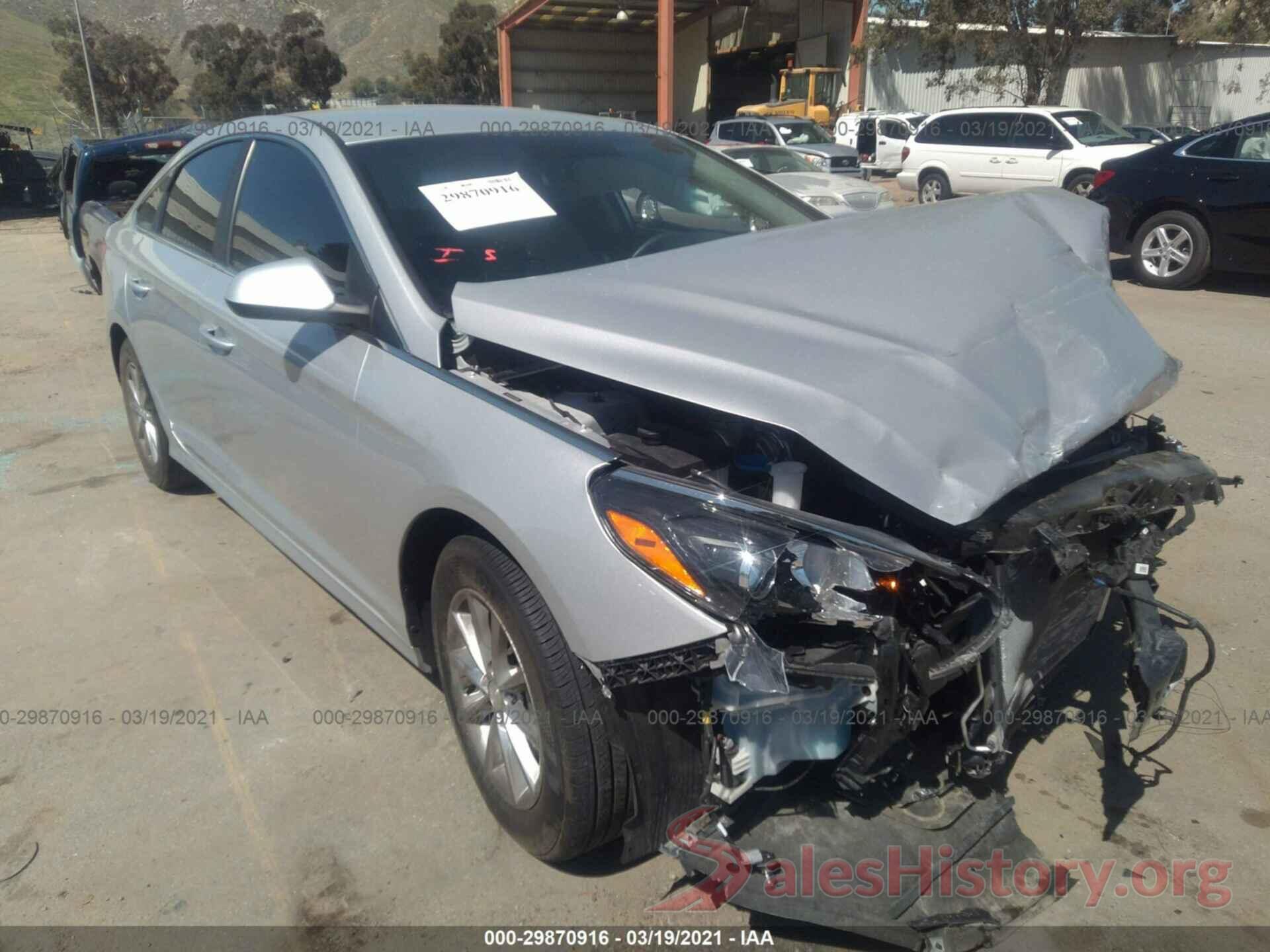 5NPE24AF1KH763886 2019 HYUNDAI SONATA